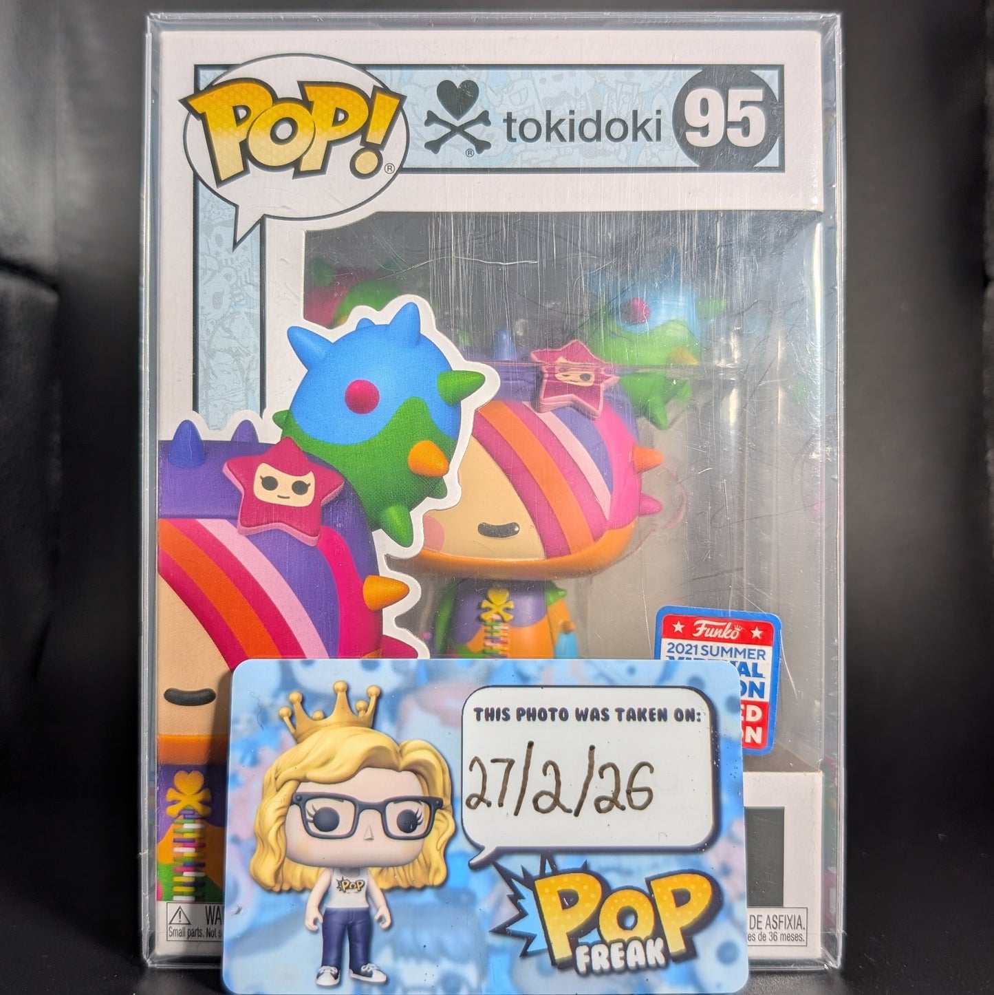 FUNKO POP! Vinyl RARE Tokidoki #95 SANDy (Rainbow) [Summer Convention] [VAULTED]