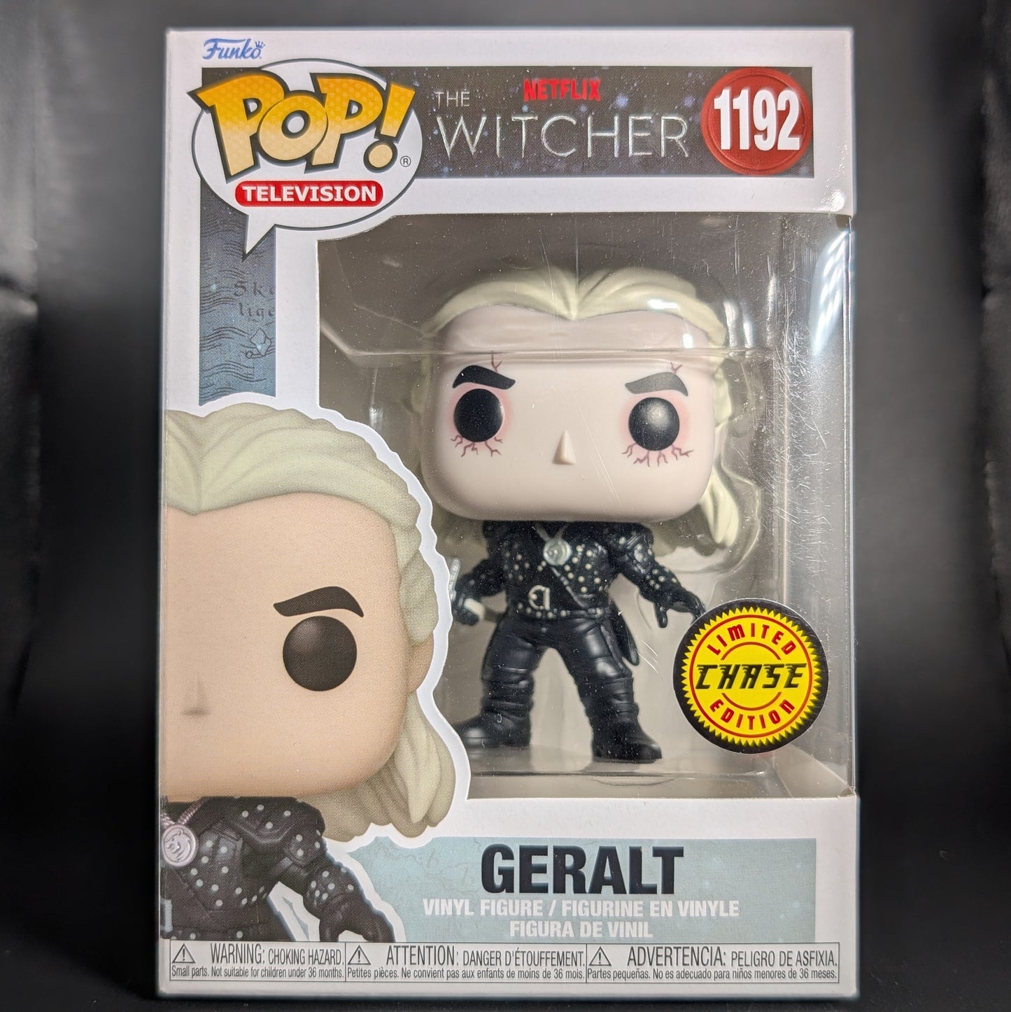 FUNKO POP! Vinyl Television RARE Witcher #1192 Geralt (Witcher Potion) [Chase] [VAULTED]