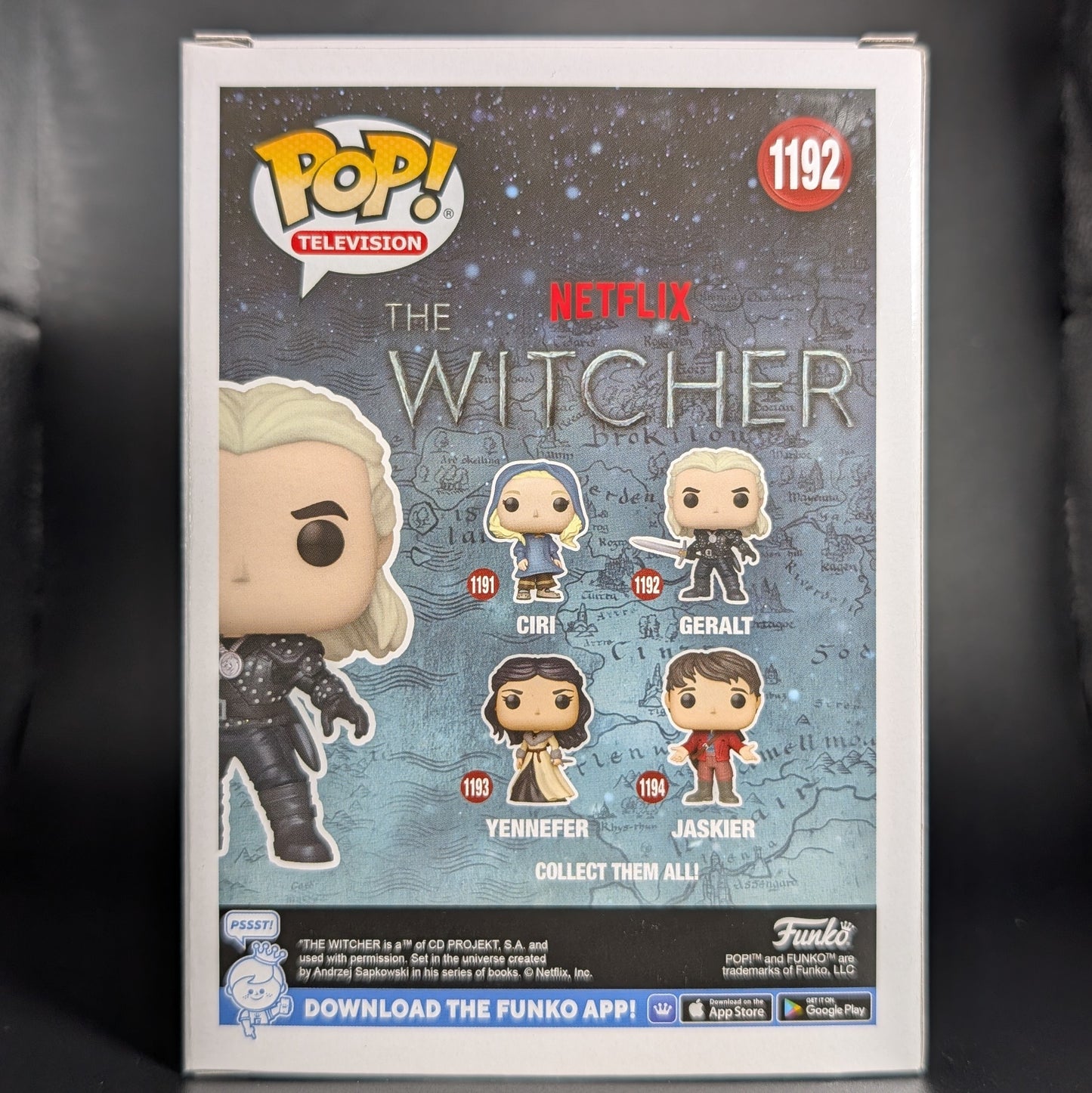FUNKO POP! Vinyl Television RARE Witcher #1192 Geralt (Witcher Potion) [Chase] [VAULTED]
