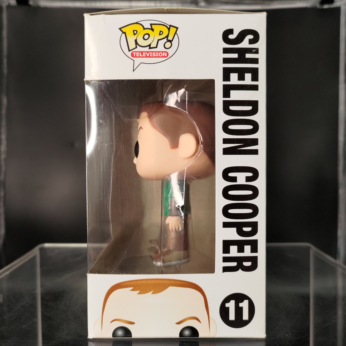 FUNKO POP! Vinyl Television RARE The Big Bang Theory #11 Sheldon Cooper (Green Lantern Shirt) [VAULTED]