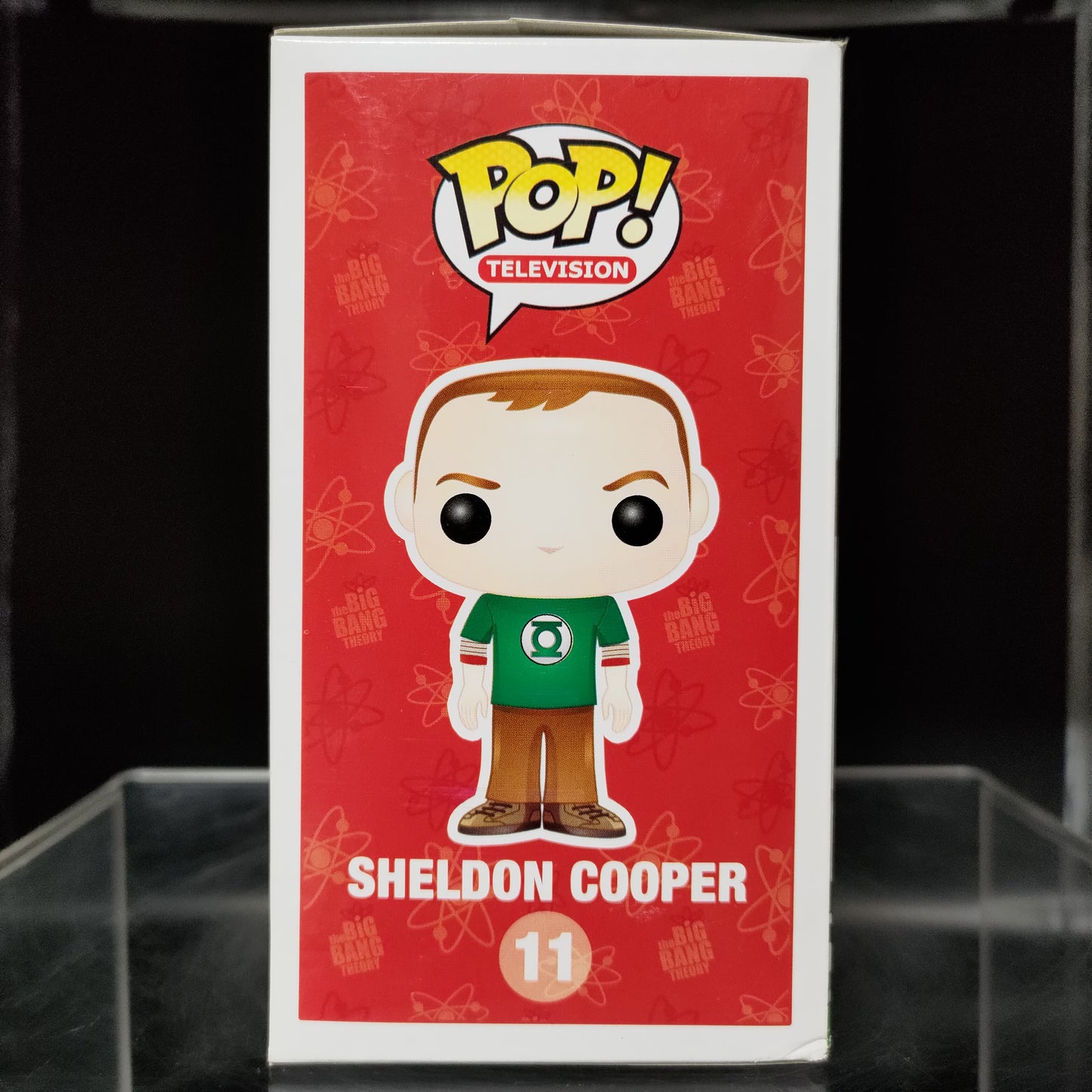 FUNKO POP! Vinyl Television RARE The Big Bang Theory #11 Sheldon Cooper (Green Lantern Shirt) [VAULTED]