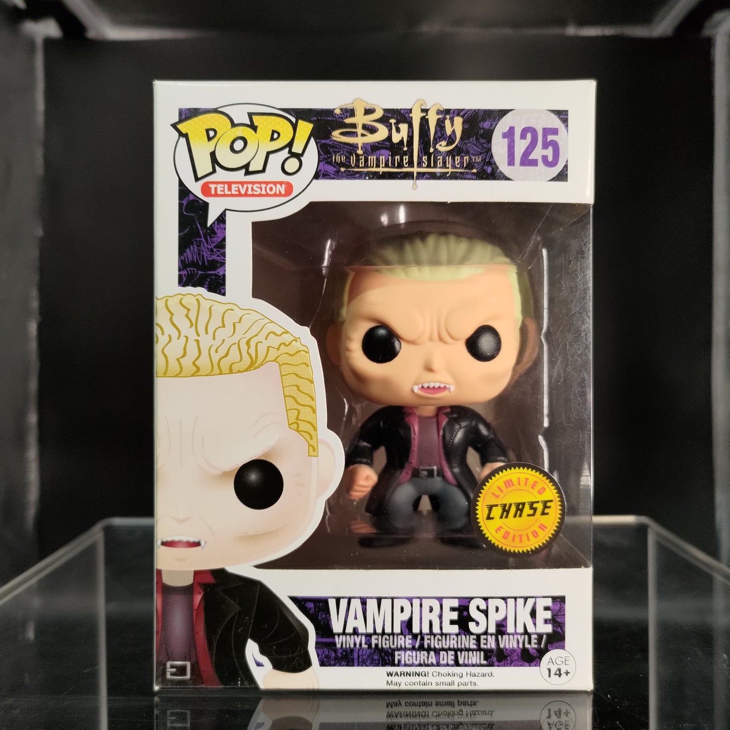 FUNKO POP! Vinyl Television RARE Buffy The Vampire Slayer #125 Vampire Spike [Chase] [VAULTED]