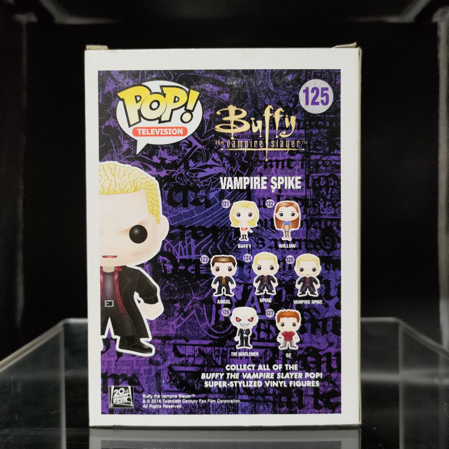 FUNKO POP! Vinyl Television RARE Buffy The Vampire Slayer #125 Vampire Spike [Chase] [VAULTED]