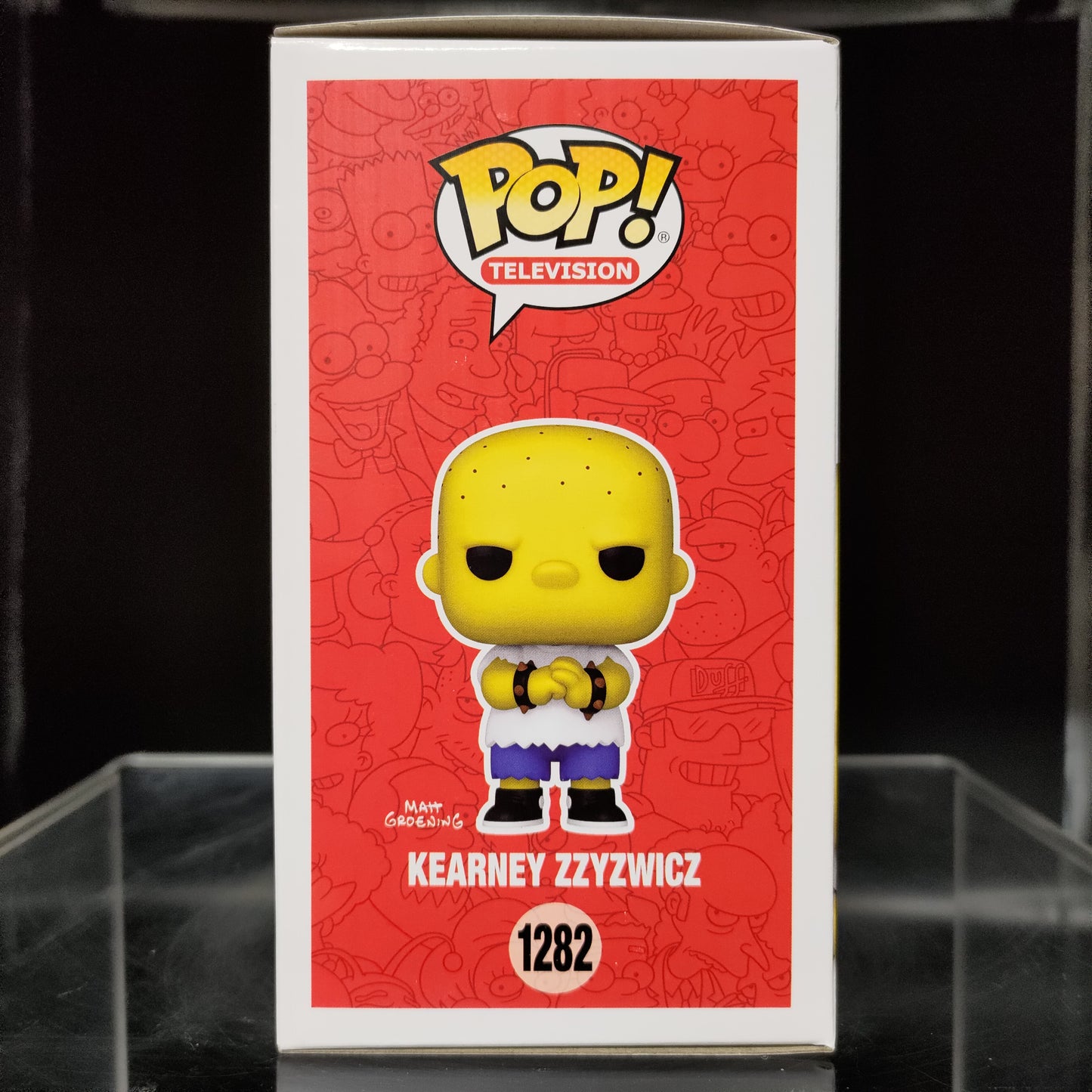 FUNKO POP! Vinyl Television RARE The Simpsons #1282 Kearney Zzyzwicz [Fall Convention] [VAULTED]