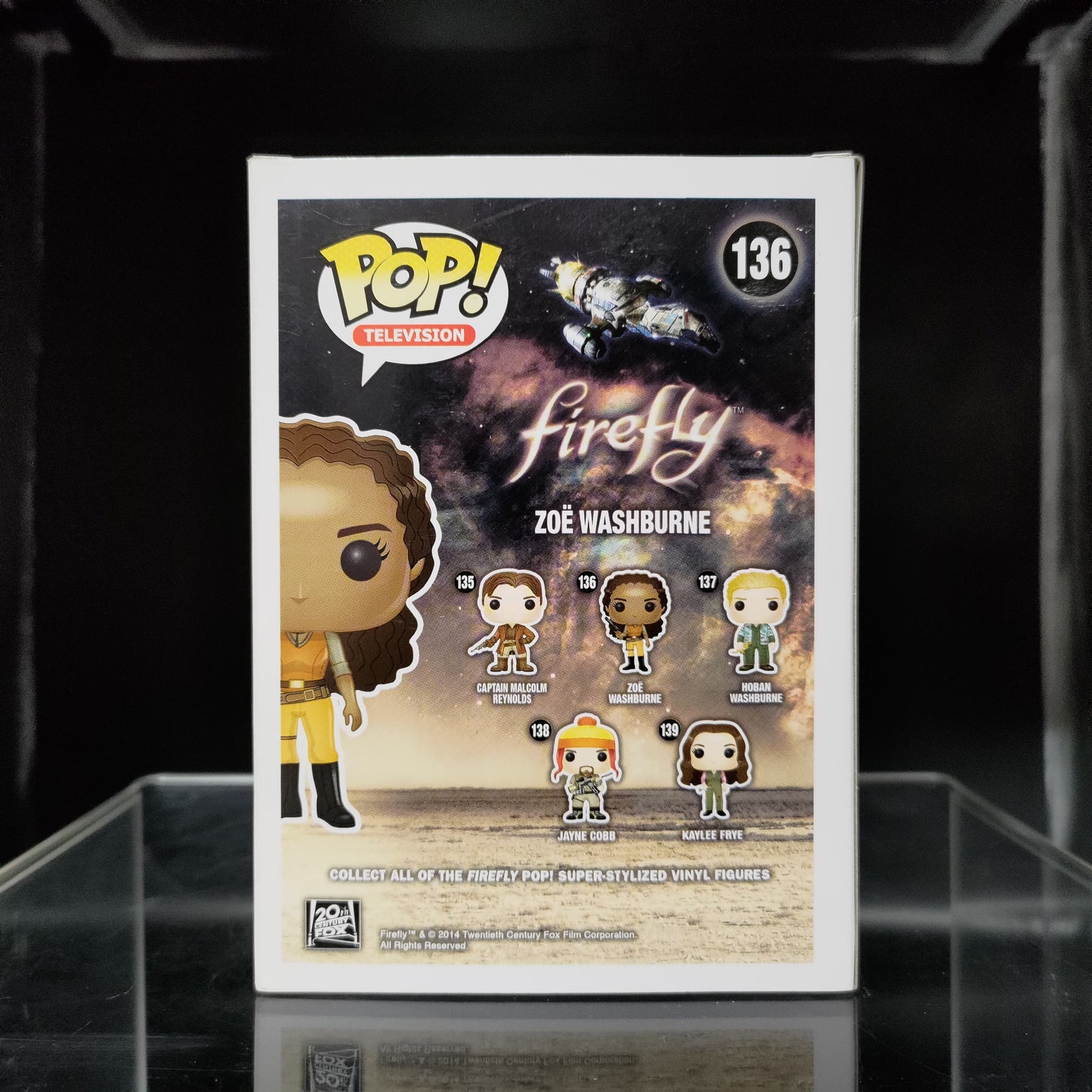 FUNKO POP! Vinyl Television RARE Firefly #136 Zoë Washburne [VAULTED]