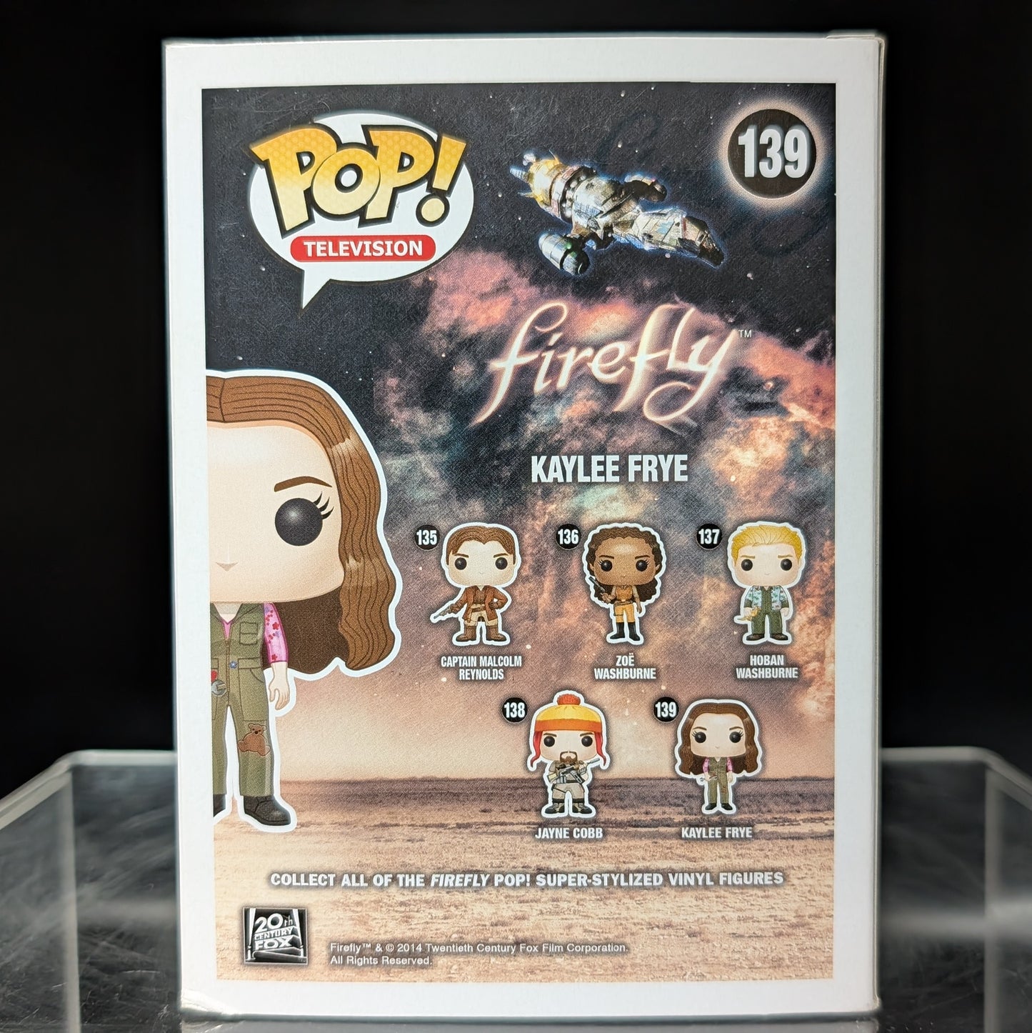 FUNKO POP! Vinyl Television RARE Firefly #139 Kaylee Frye [VAULTED]