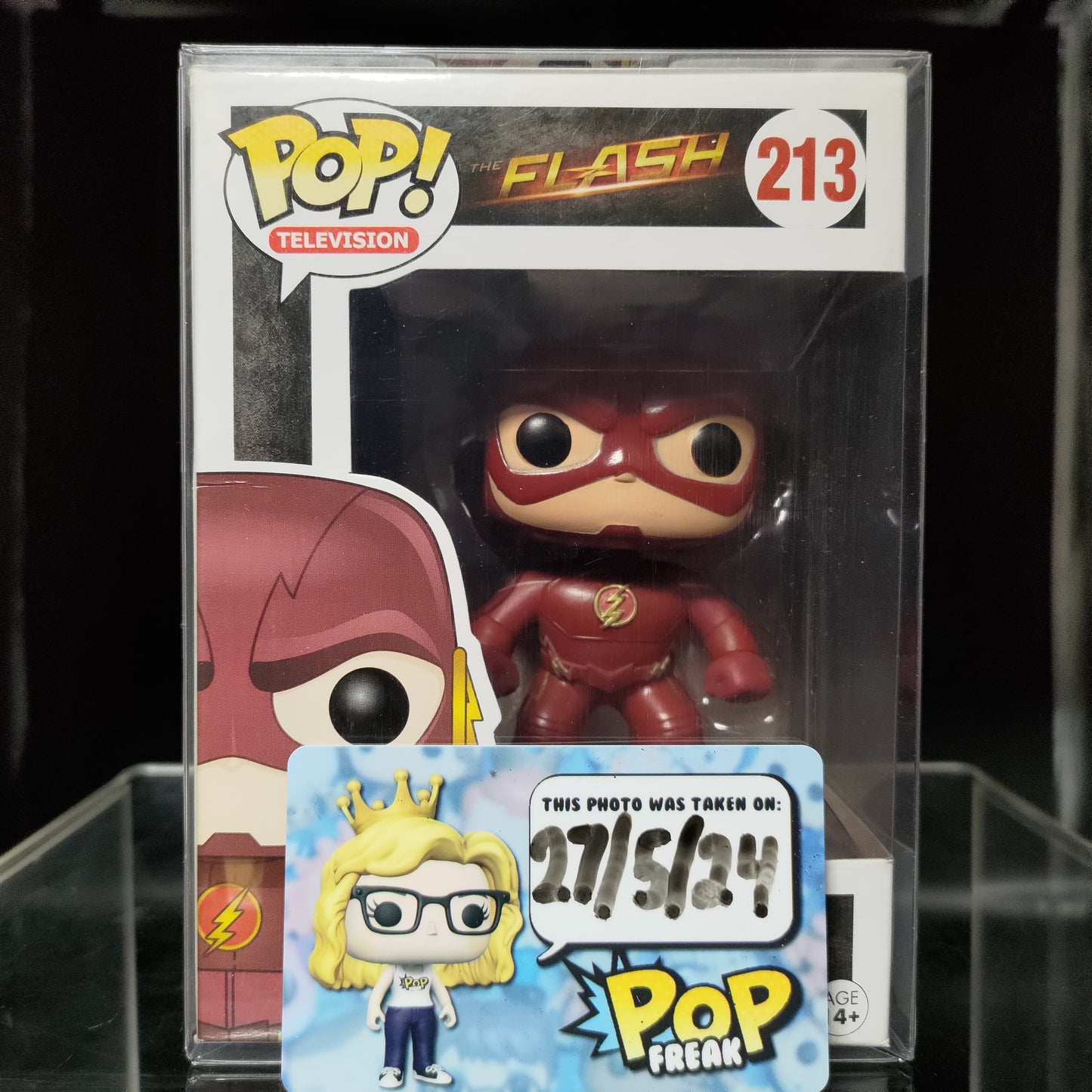 FUNKO POP! Vinyl Television RARE The Flash #213 The Flash (CW Series) [VAULTED]