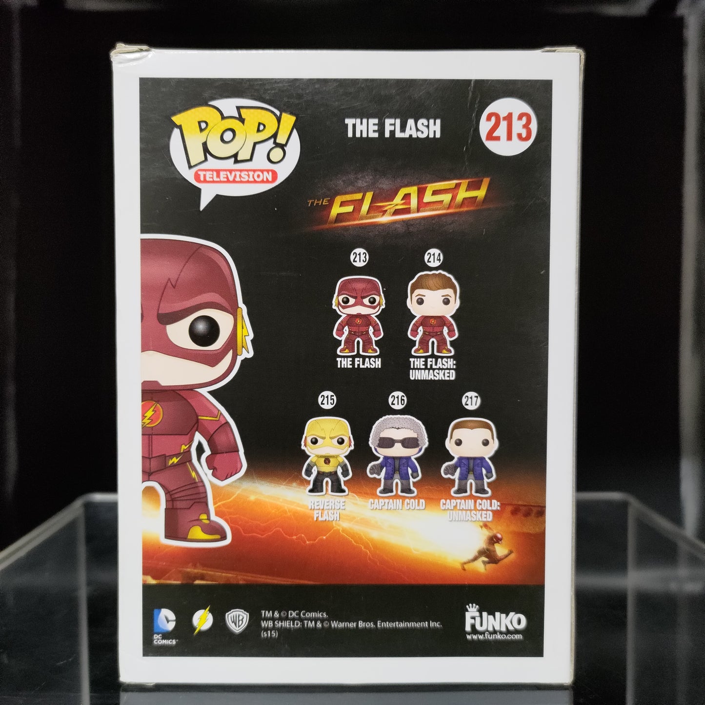 FUNKO POP! Vinyl Television RARE The Flash #213 The Flash (CW Series) [VAULTED]