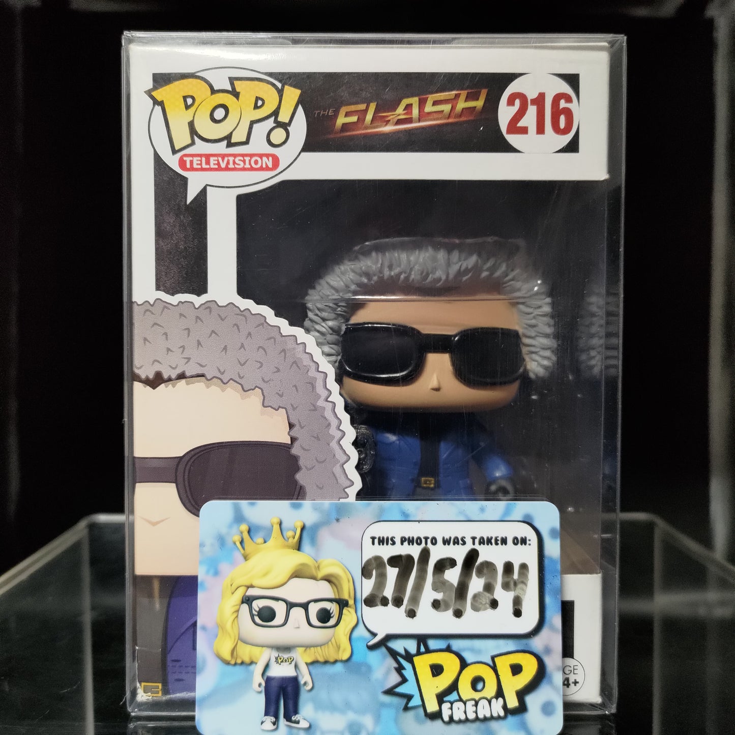 FUNKO POP! Vinyl Television RARE The Flash #216 Captain Cold (The Flash CW) [VAULTED]