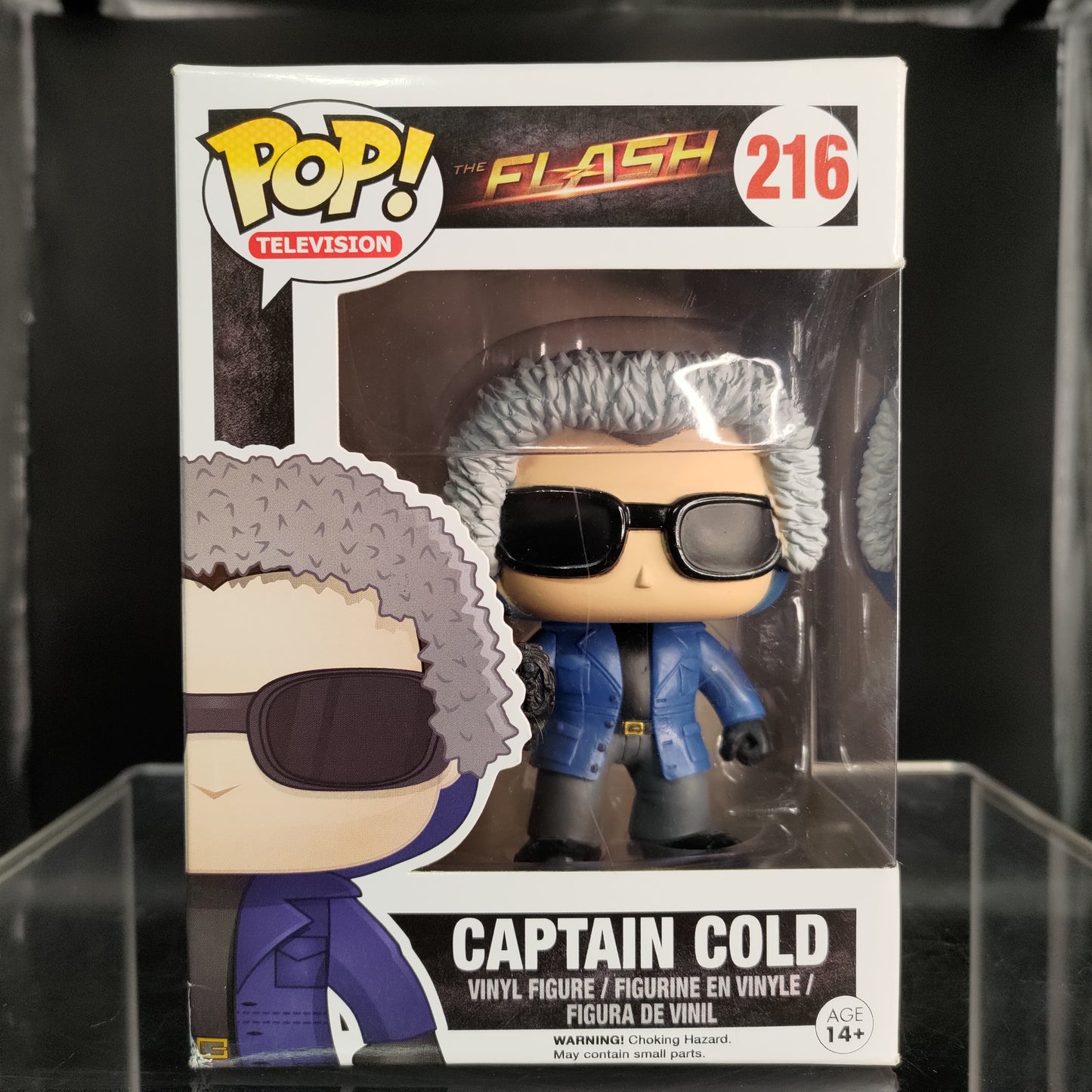 FUNKO POP! Vinyl Television RARE The Flash #216 Captain Cold (The Flash CW) [VAULTED]