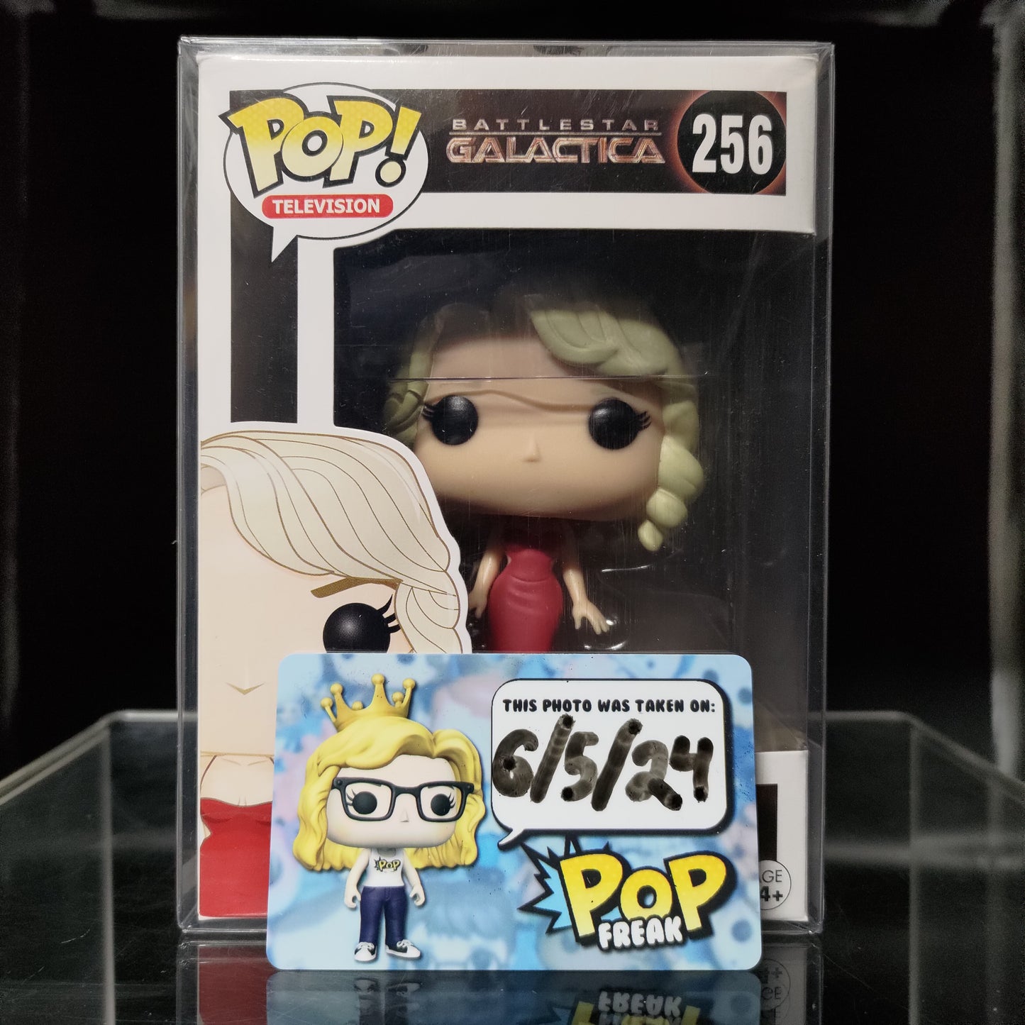 FUNKO POP! Vinyl Television RARE Battlestar Galactica #256 Six [VAULTED]