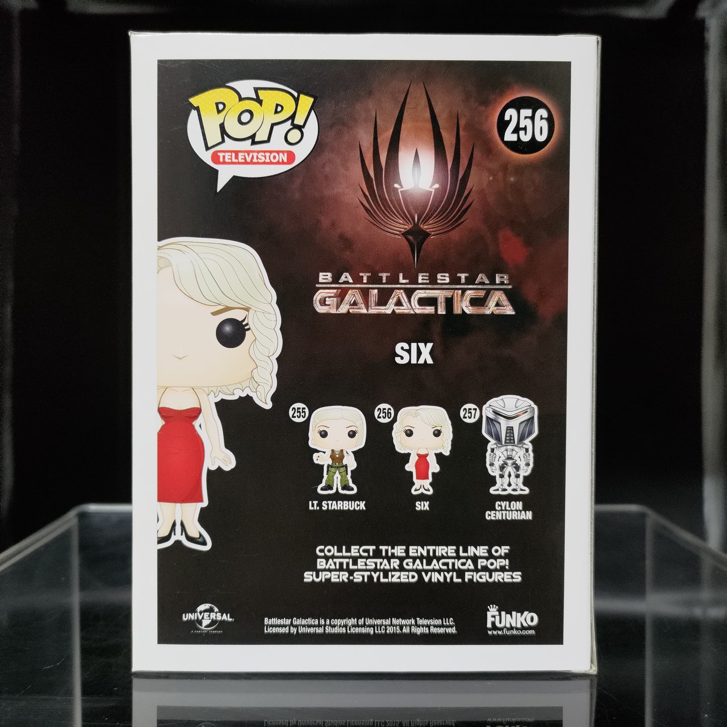 FUNKO POP! Vinyl Television RARE Battlestar Galactica #256 Six [VAULTED]