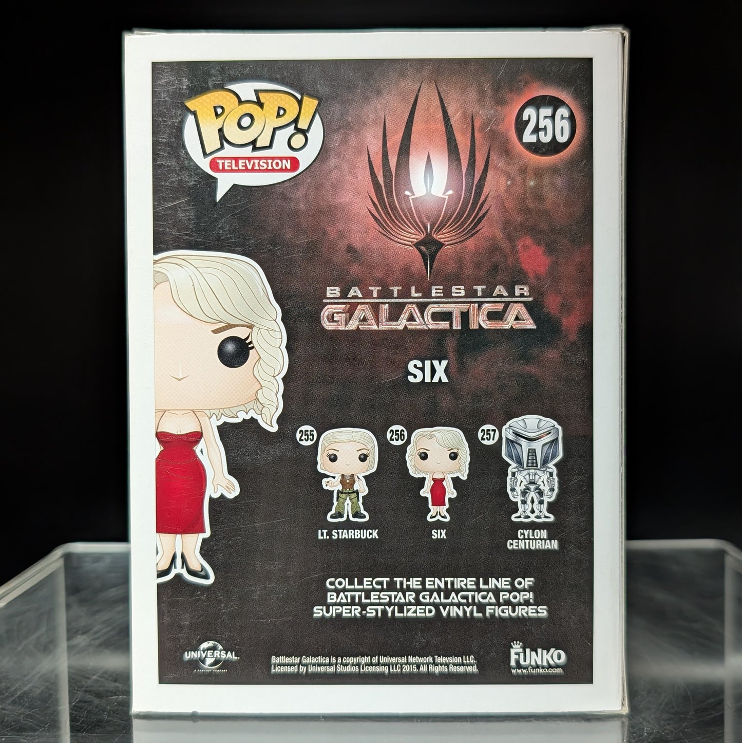 FUNKO POP! Vinyl Television RARE Battlestar Galactica #256 Six [VAULTED]
