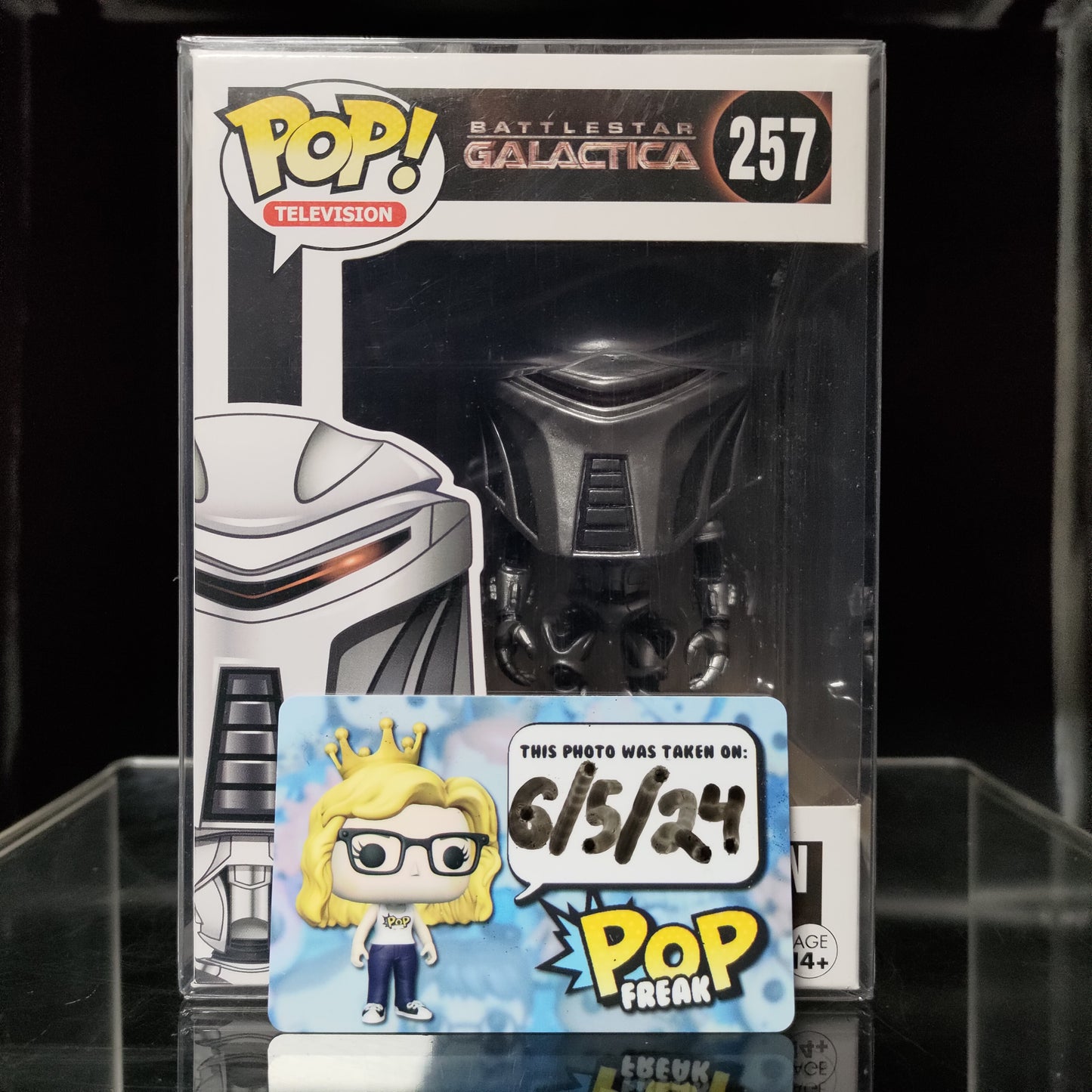 FUNKO POP! Vinyl Television RARE Battlestar Galactica #257 Cylon Centurion [VAULTED]