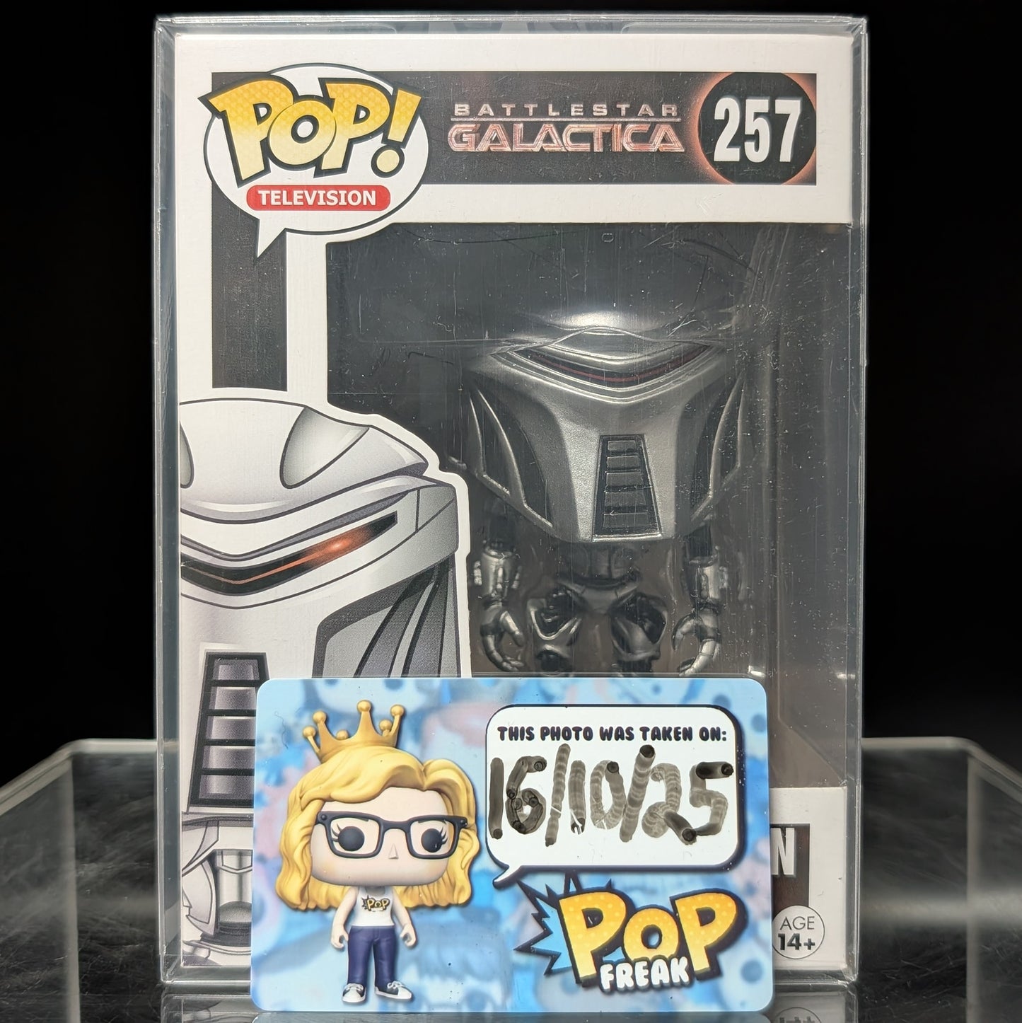FUNKO POP! Vinyl Television RARE Battlestar Galactica #257 Cylon Centurion [VAULTED]