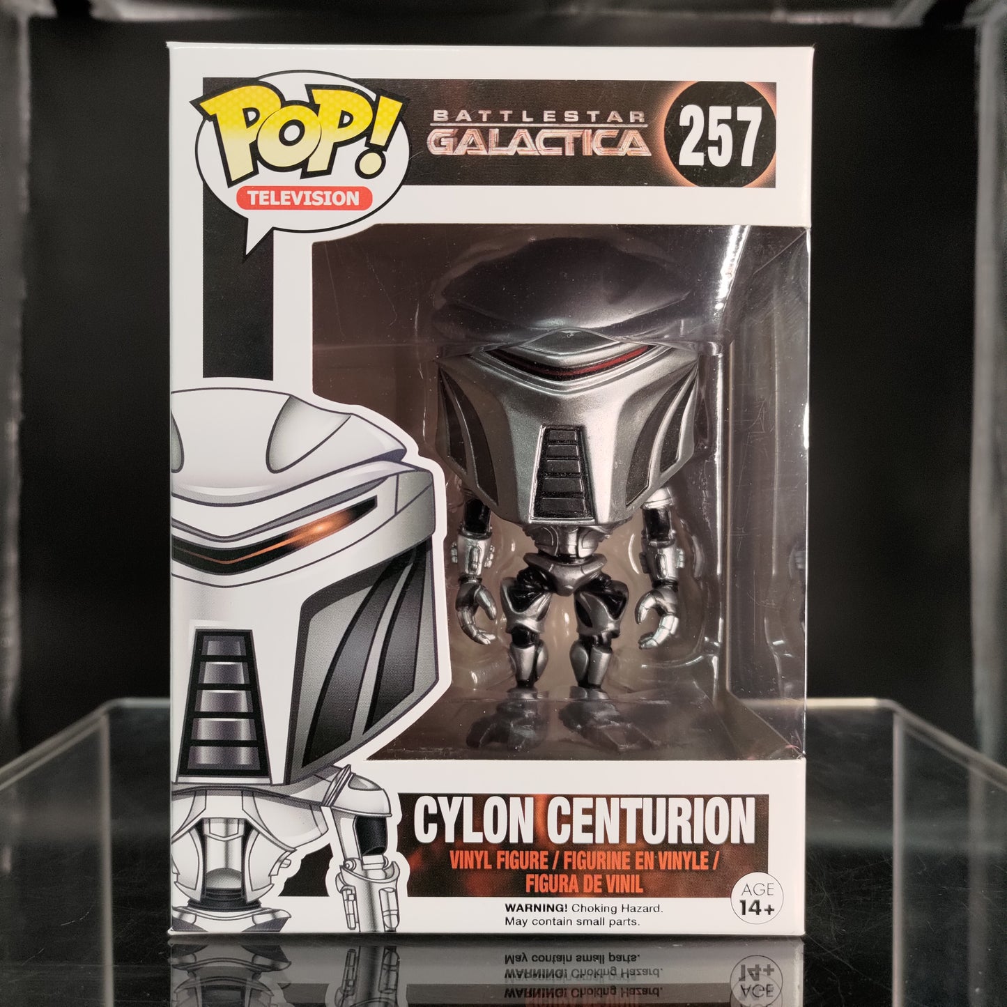 FUNKO POP! Vinyl Television RARE Battlestar Galactica #257 Cylon Centurion [VAULTED]