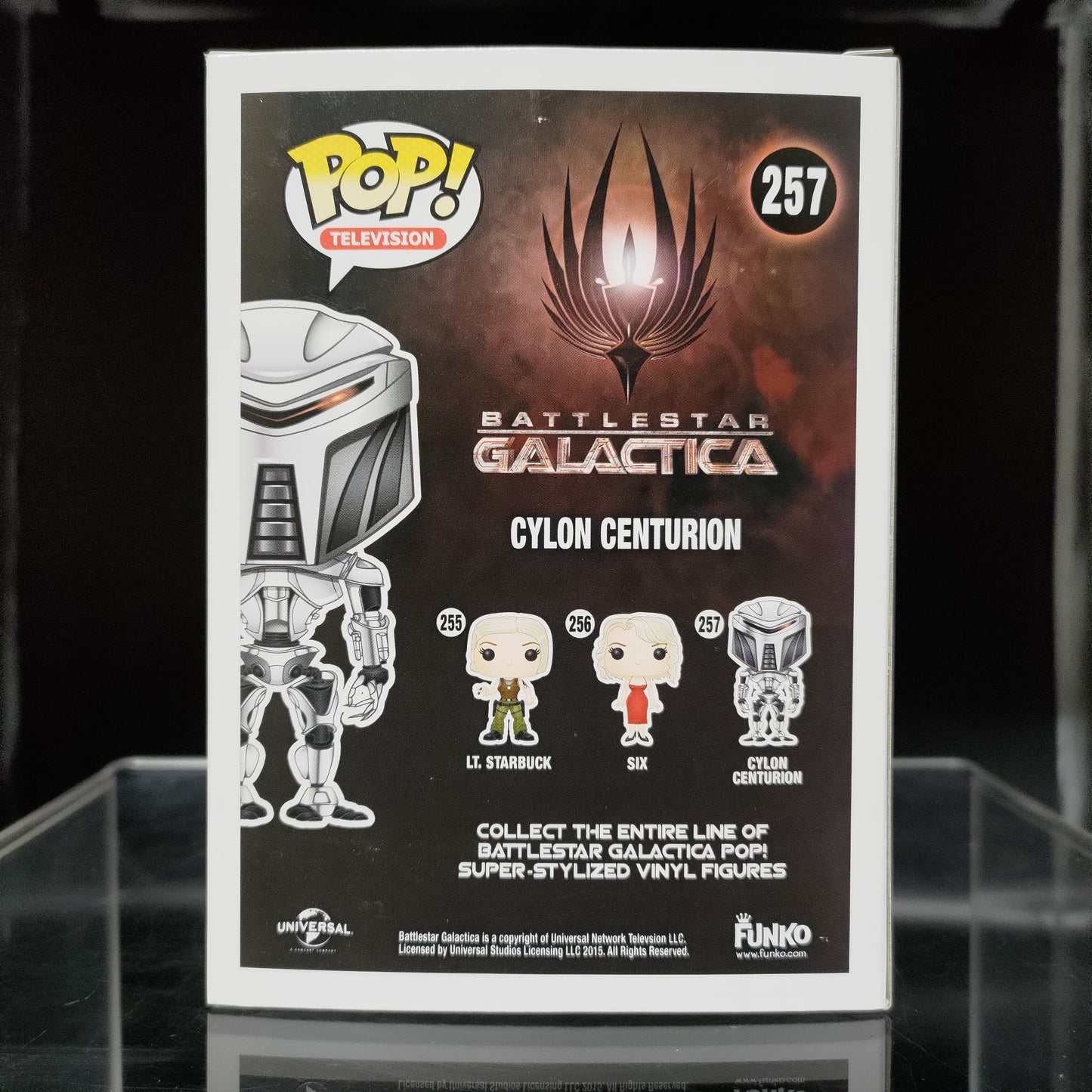 FUNKO POP! Vinyl Television RARE Battlestar Galactica #257 Cylon Centurion [VAULTED]