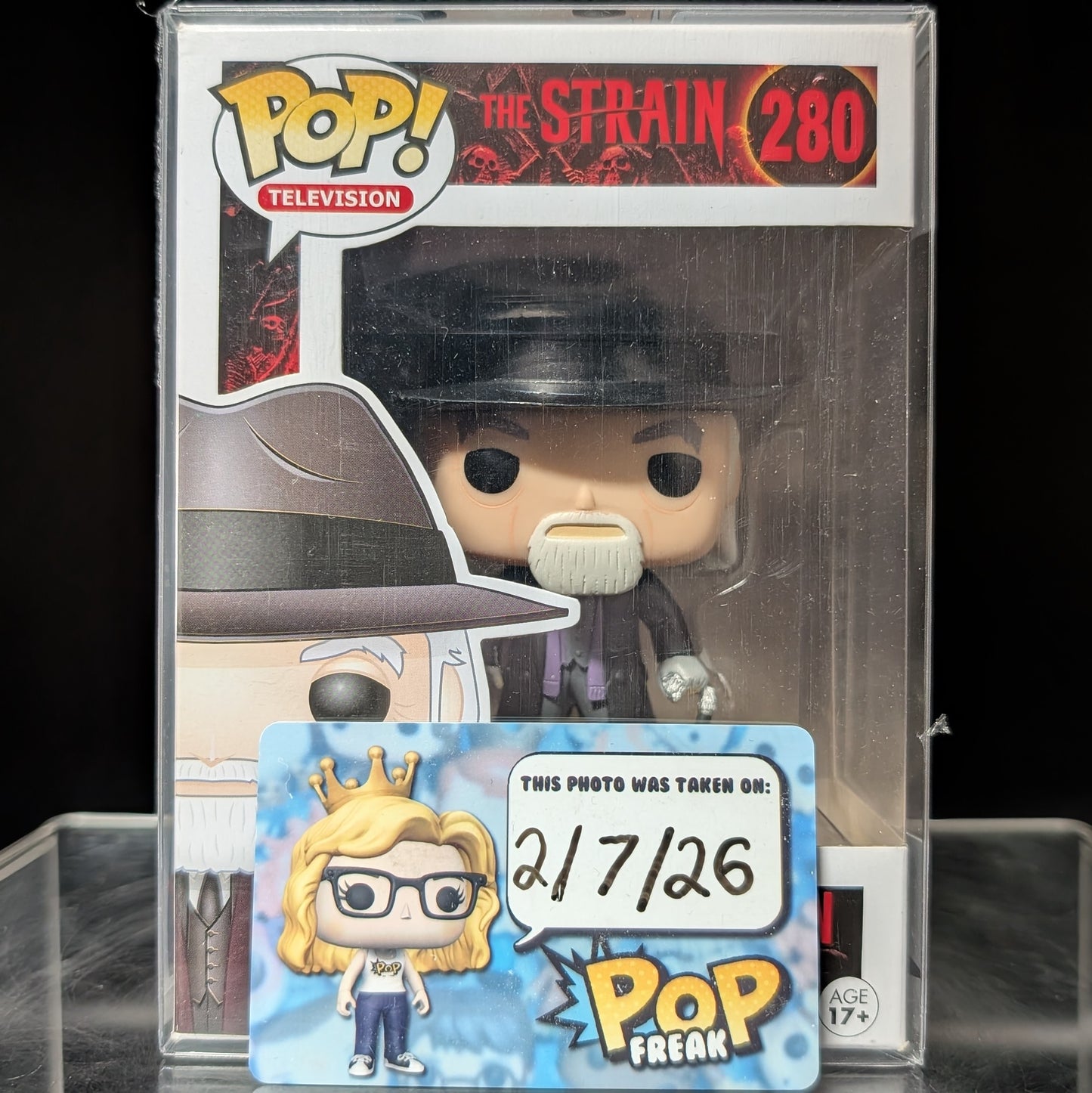FUNKO POP! Vinyl RARE The Strain #280 "Abraham Setrakian" [VAULTED] - TV