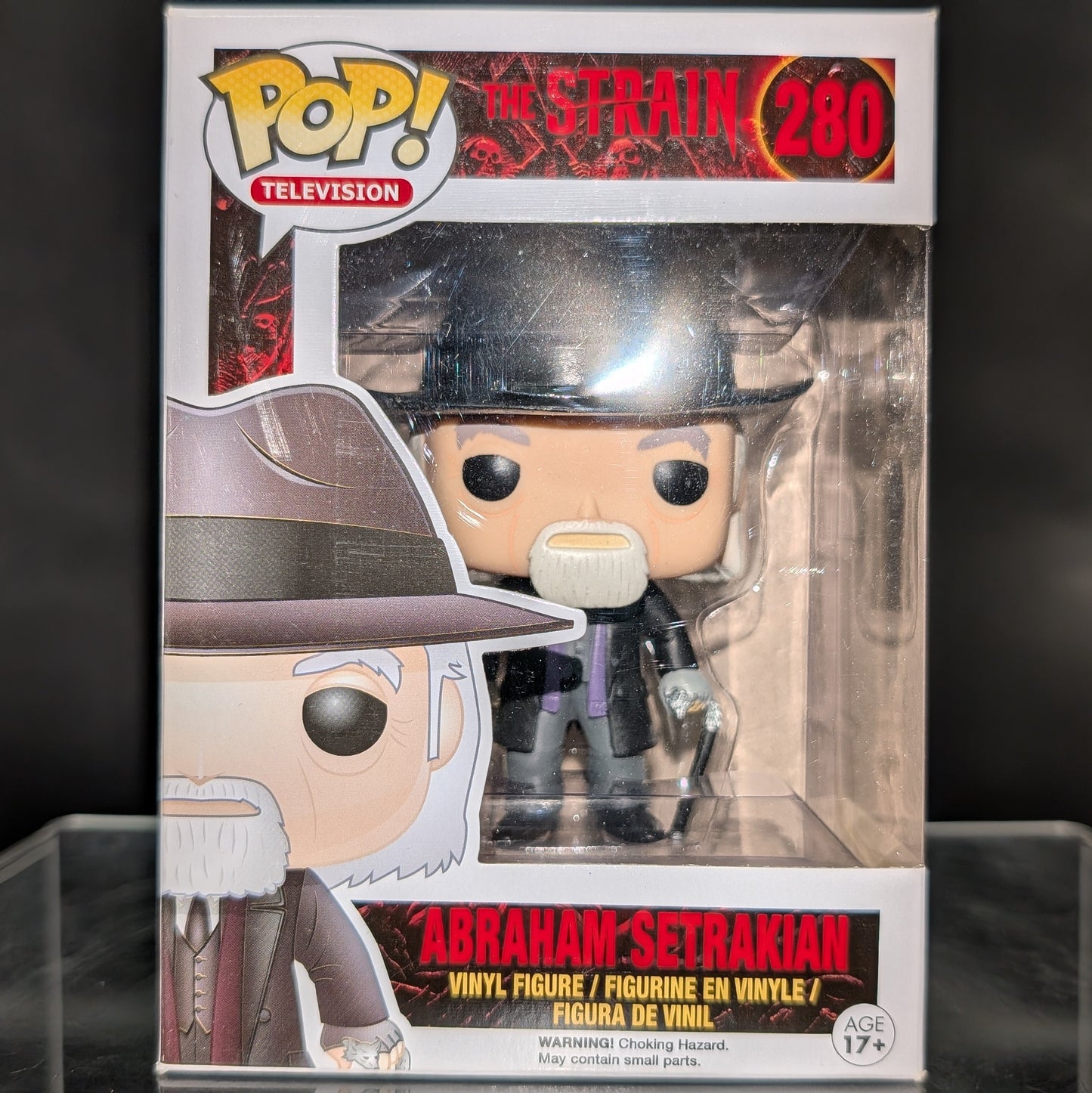 FUNKO POP! Vinyl RARE The Strain #280 "Abraham Setrakian" [VAULTED] - TV