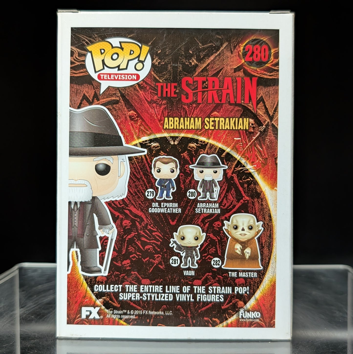 FUNKO POP! Vinyl RARE The Strain #280 "Abraham Setrakian" [VAULTED] - TV