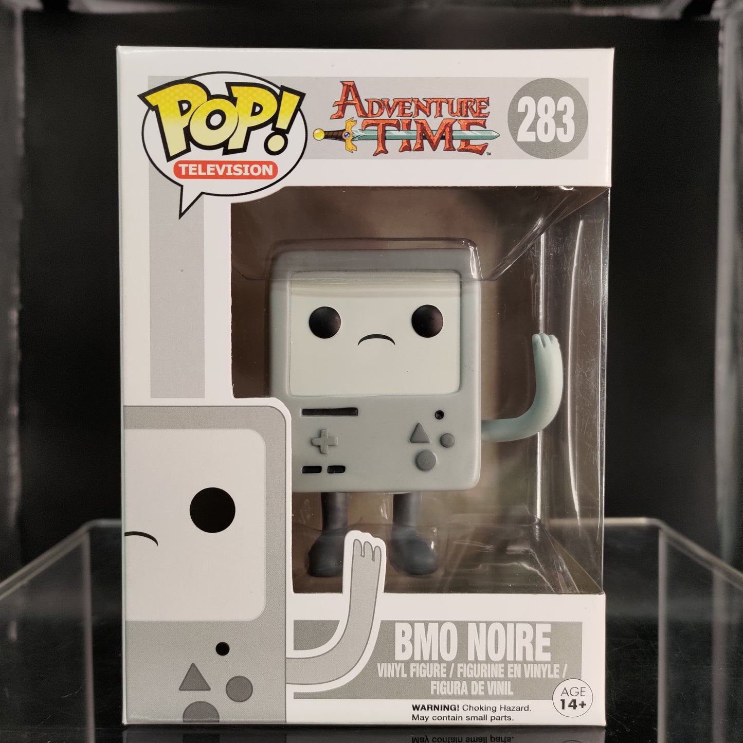 FUNKO POP! Vinyl Television RARE Adventure Time #283 BMO Noire [Hot Topic (Stickerless)] [VAULTED]