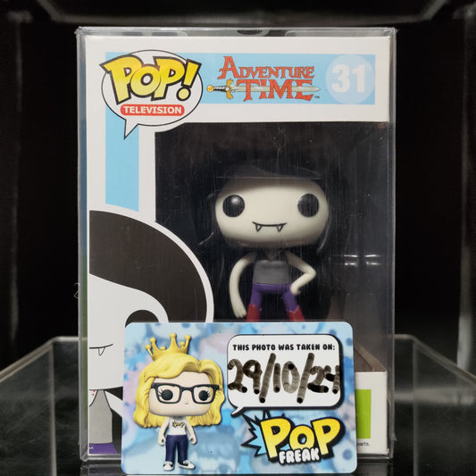 FUNKO POP! Vinyl Television RARE Adventure Time #31 Marceline [VAULTED]