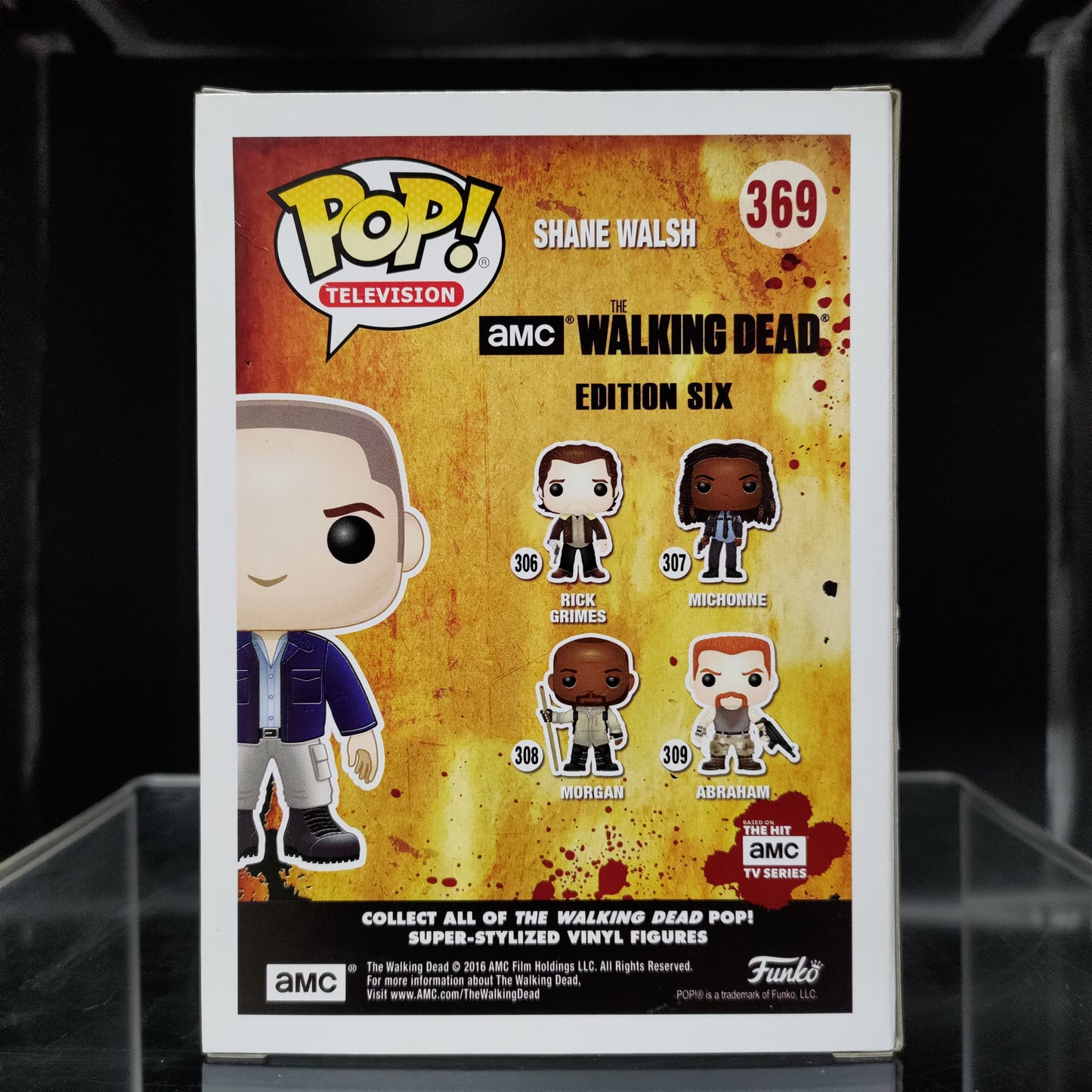 FUNKO POP! Vinyl Television RARE The Walking Dead #369 Shane Walsh [NYCC] [VAULTED]