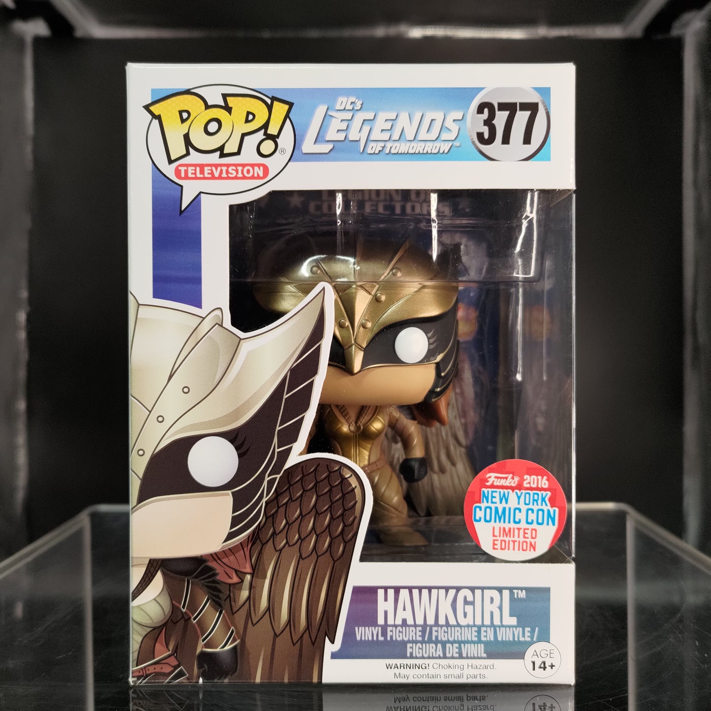 FUNKO POP! Vinyl Television RARE DC's Legends of Tomorrow #377 Hawkgirl (DC Legends of Tomorrow) [NYCC] [VAULTED]