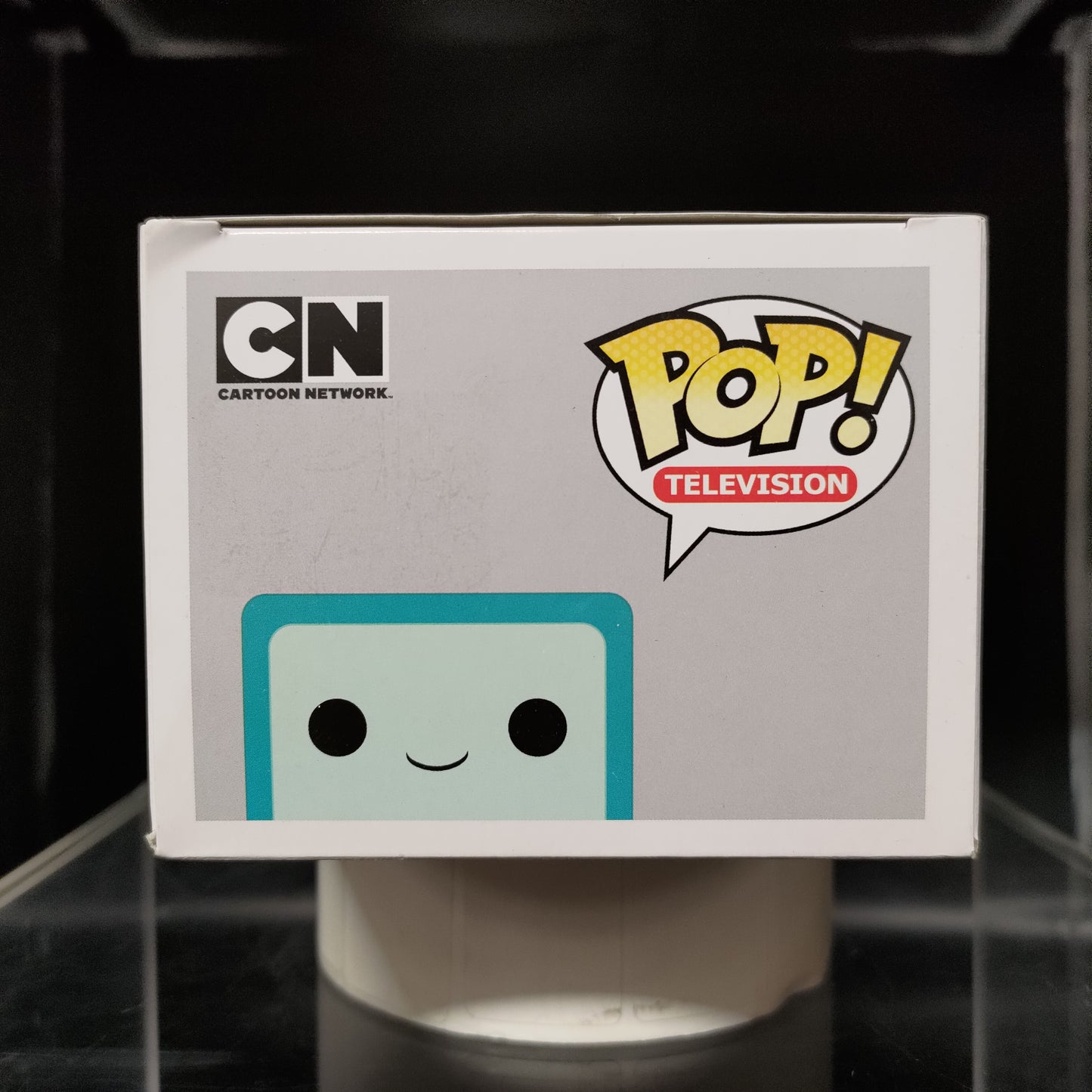 FUNKO POP! Vinyl Television RARE Adventure Time #52 BMO (White) (GITD) [SDCC (Stickerless)] [VAULTED]