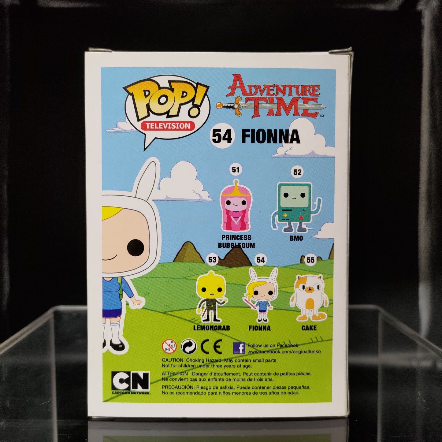 FUNKO POP! Vinyl Television RARE Adventure Time #54 Fionna the Human [VAULTED]