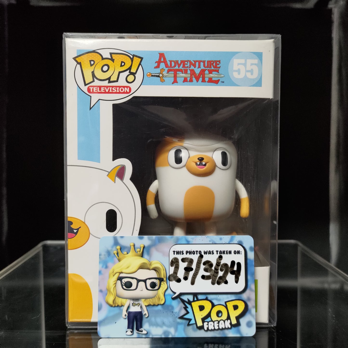 FUNKO POP! Vinyl Television RARE Adventure Time #55 Cake [VAULTED]