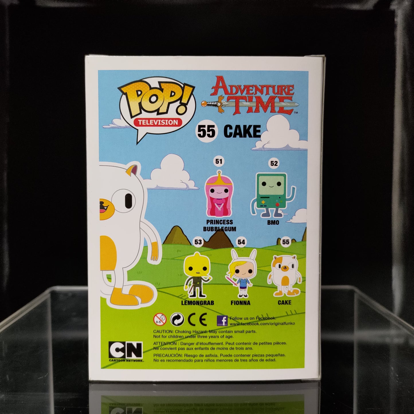 FUNKO POP! Vinyl Television RARE Adventure Time #55 Cake [VAULTED]