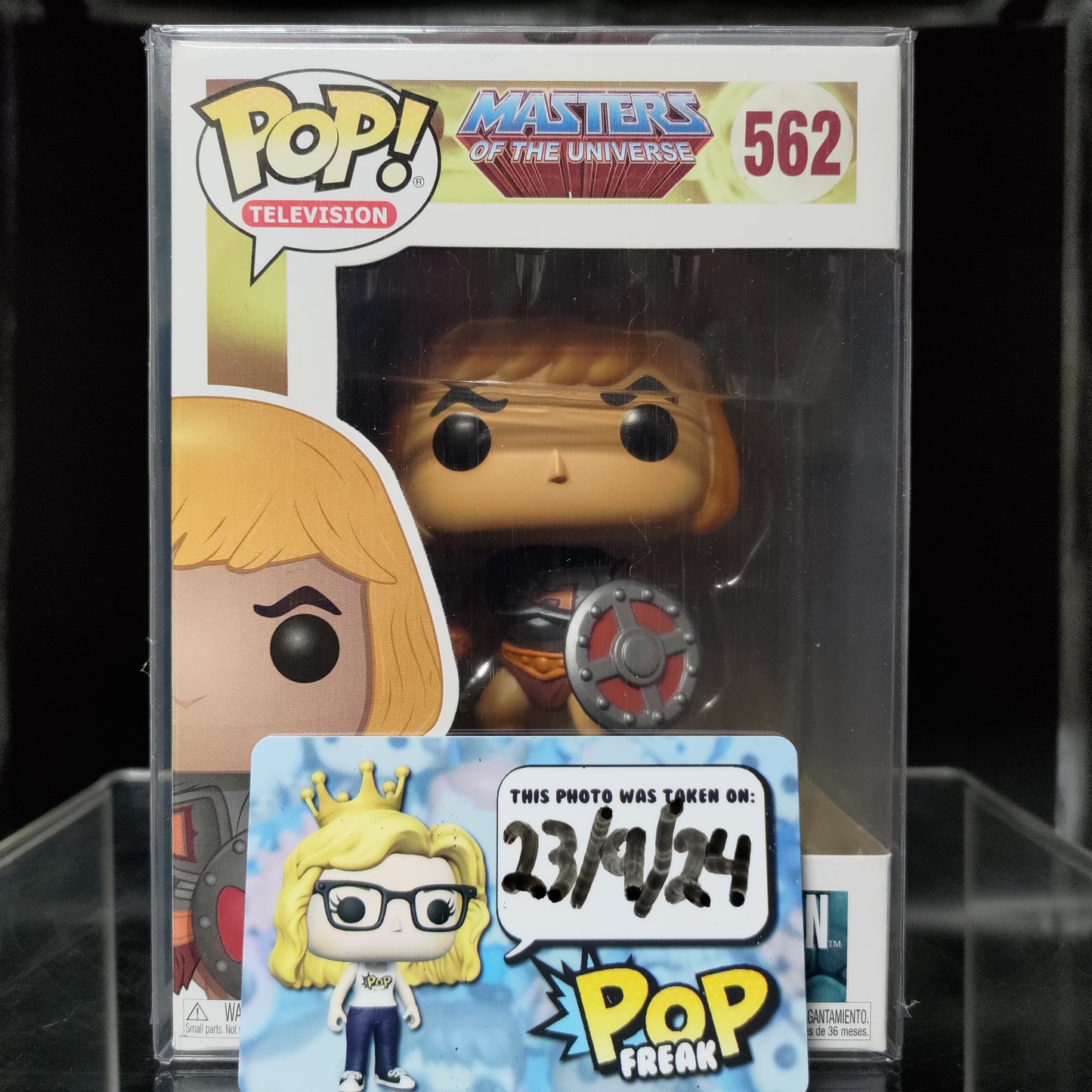 FUNKO POP! Vinyl Television RARE He-Man Masters Of The Universe #562 Battle Armor He-Man [VAULTED]