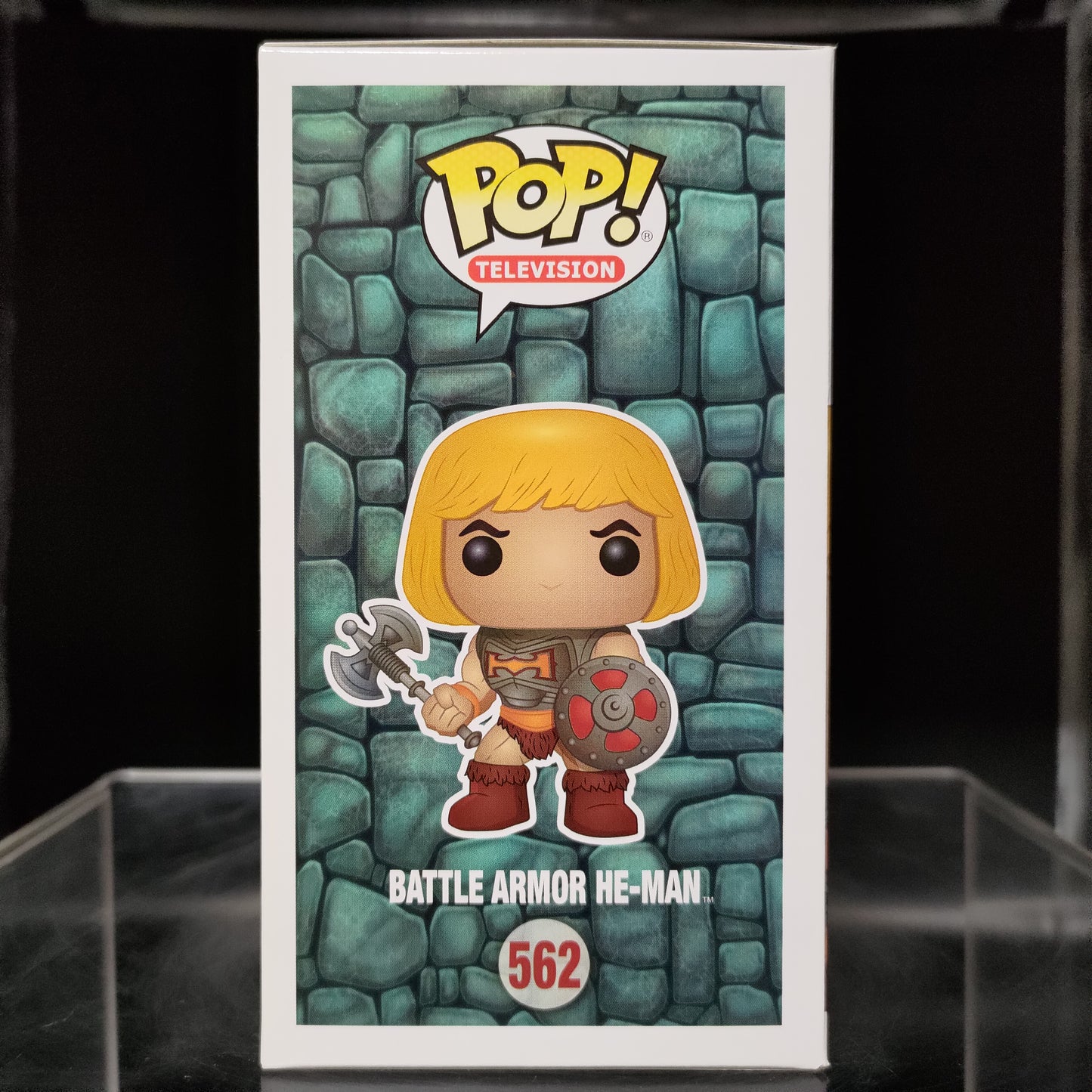 FUNKO POP! Vinyl Television RARE He-Man Masters Of The Universe #562 Battle Armor He-Man [VAULTED]