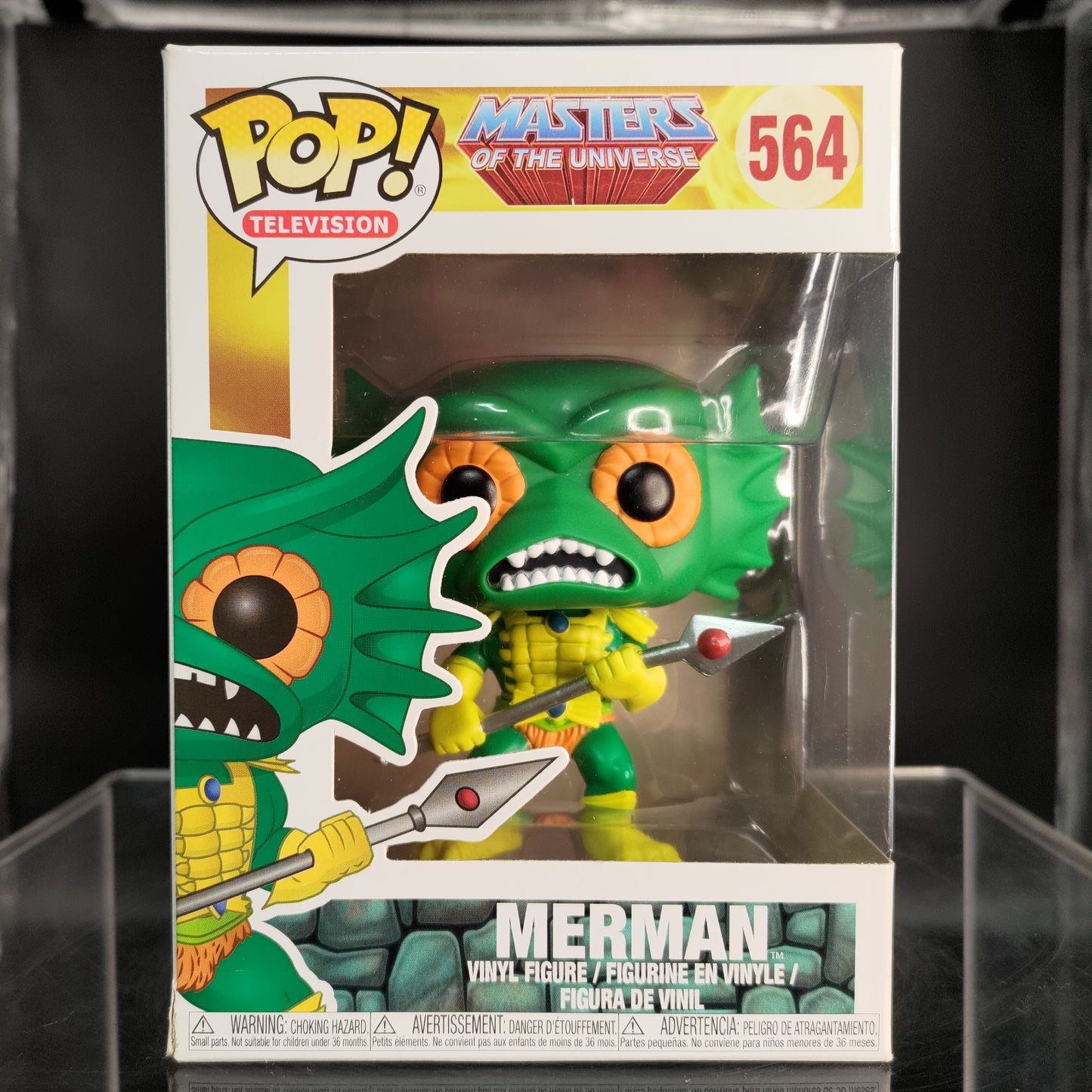FUNKO POP! Vinyl Television RARE Masters of the Universe #564 Merman [VAULTED]