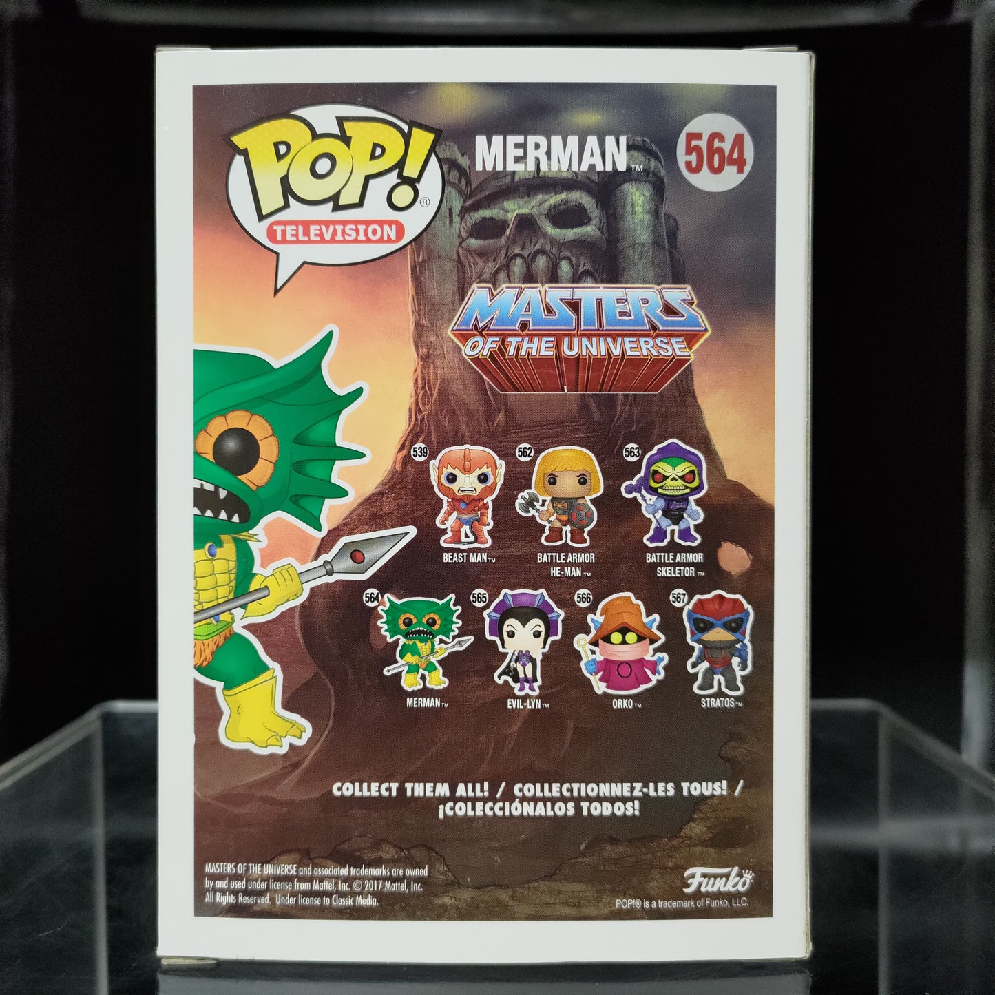 FUNKO POP! Vinyl Television RARE Masters of the Universe #564 Merman [VAULTED]
