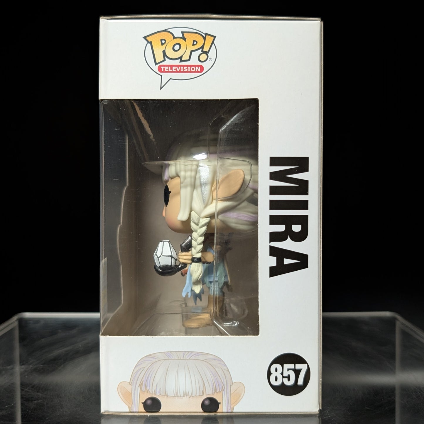 FUNKO POP! Vinyl Television RARE The Dark Crystal Age of Resistance #857 Mira (Holding Crystal) [Summer Convention] [VAULTED]