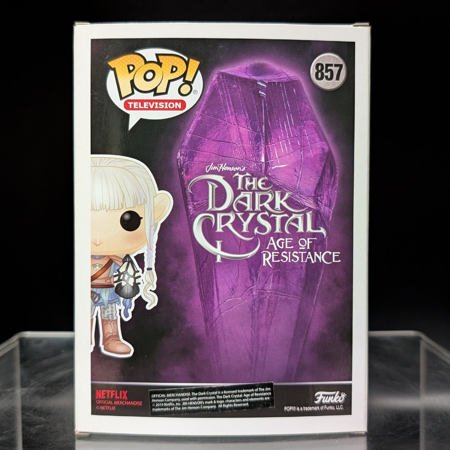 FUNKO POP! Vinyl Television RARE The Dark Crystal Age of Resistance #857 Mira (Holding Crystal) [Summer Convention] [VAULTED]