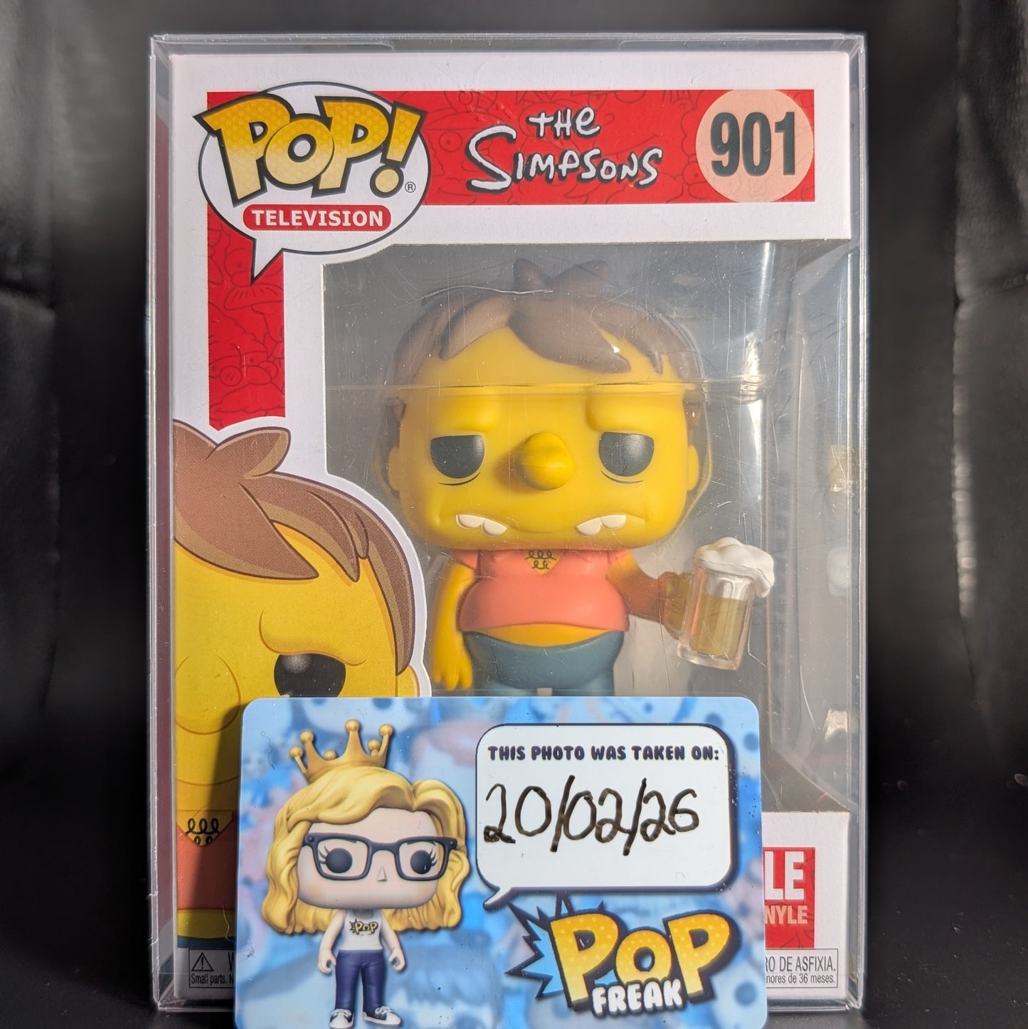 FUNKO POP! Vinyl Television RARE The Simpsons #901 Barney Gumble [VAULTED]