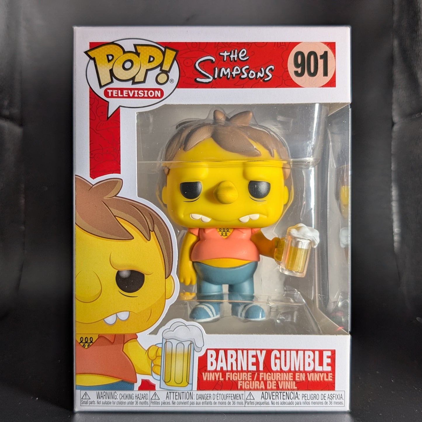 FUNKO POP! Vinyl Television RARE The Simpsons #901 Barney Gumble [VAULTED]