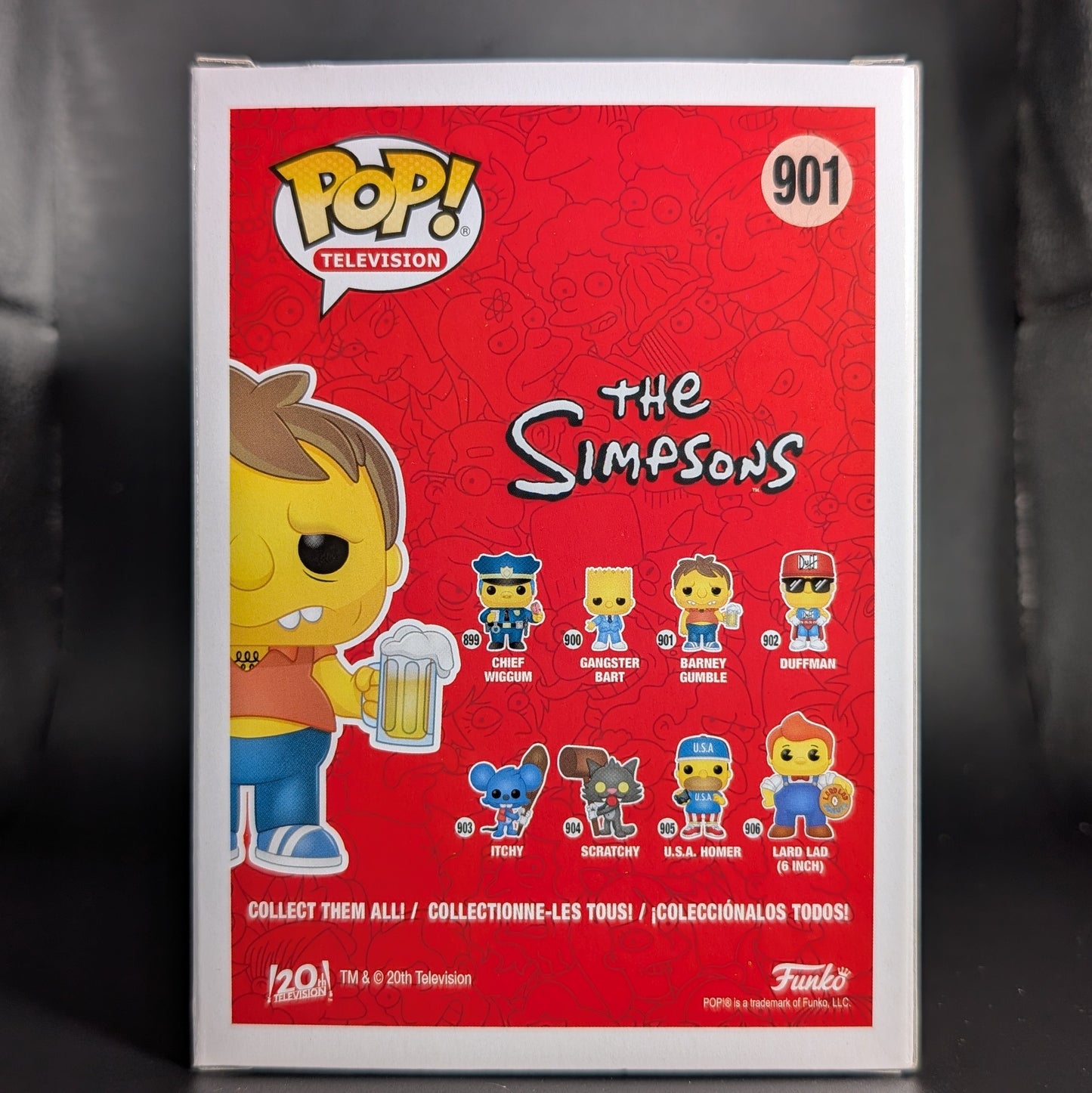FUNKO POP! Vinyl Television RARE The Simpsons #901 Barney Gumble [VAULTED]