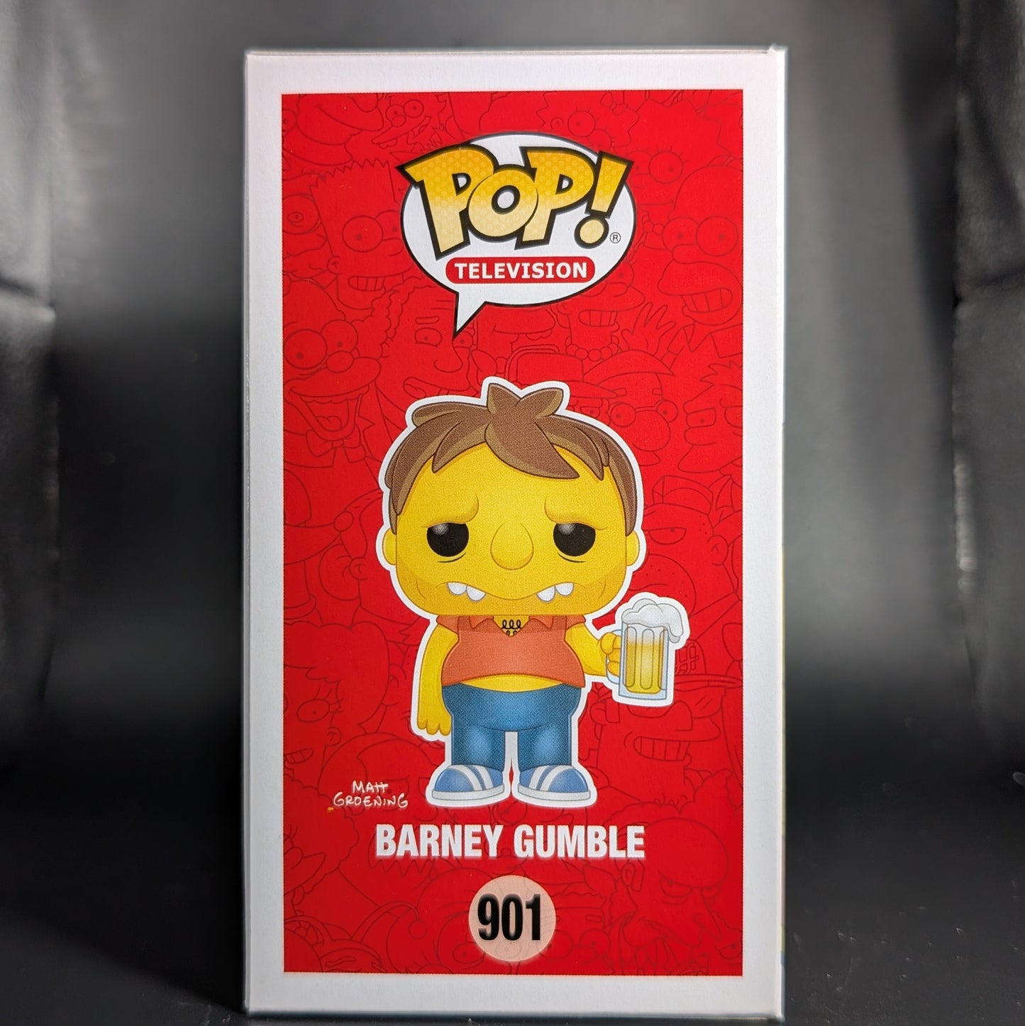 FUNKO POP! Vinyl Television RARE The Simpsons #901 Barney Gumble [VAULTED]