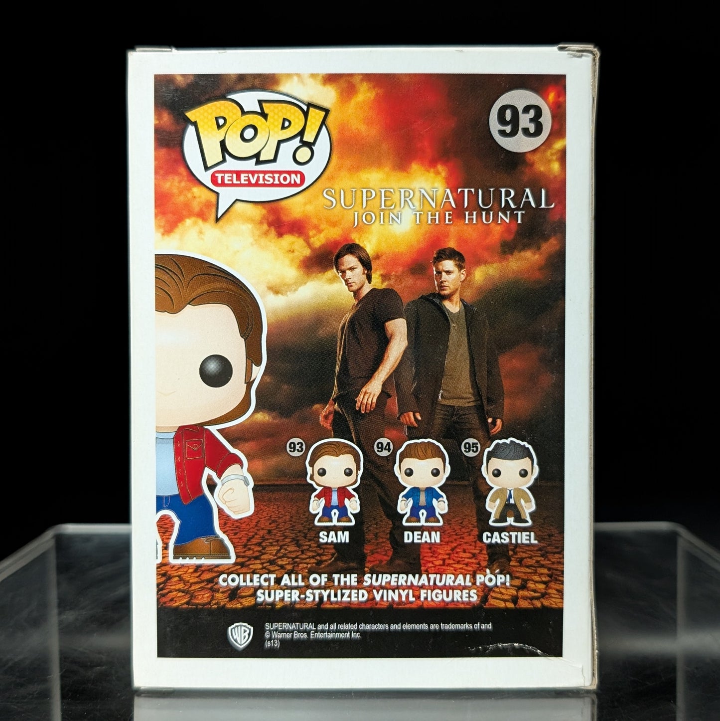 FUNKO POP! Vinyl Television RARE Supernatural Join The Hunt #93 Sam Winchester (Undercover FBI) [Hot Topic (Stickerless)] [VAULTED]