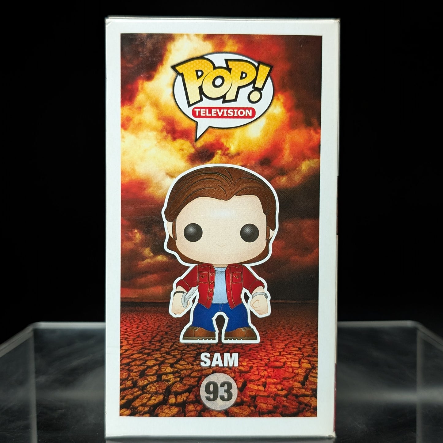 FUNKO POP! Vinyl Television RARE Supernatural Join The Hunt #93 Sam Winchester (Undercover FBI) [Hot Topic (Stickerless)] [VAULTED]