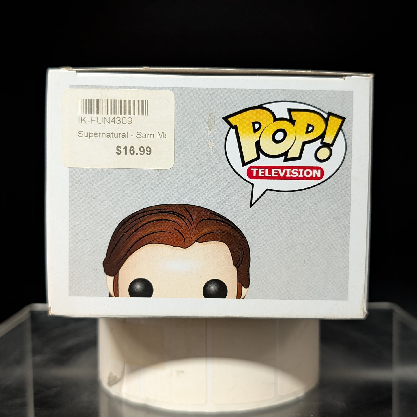 FUNKO POP! Vinyl Television RARE Supernatural Join The Hunt #93 Sam Winchester (Undercover FBI) [Hot Topic (Stickerless)] [VAULTED]