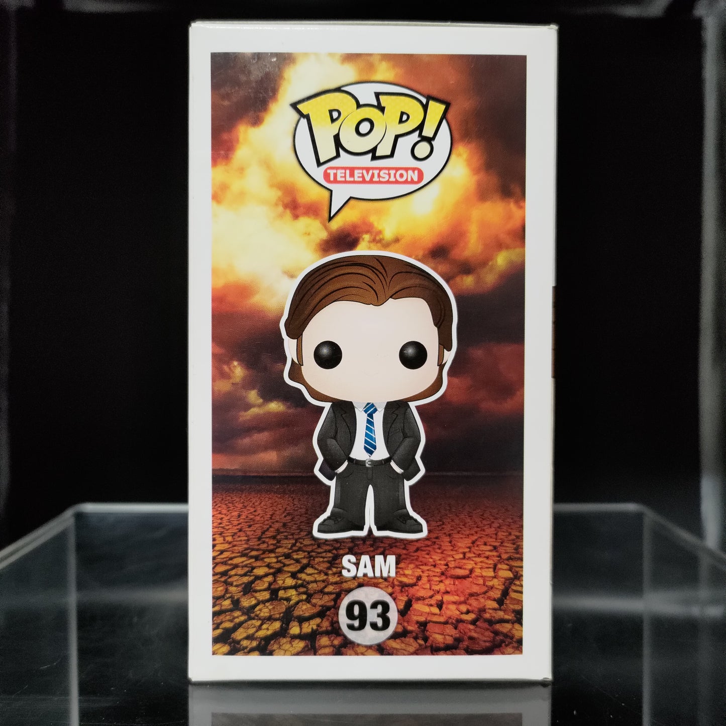 FUNKO POP! Vinyl Television RARE Supernatural Join The Hunt #93 Sam Winchester (Undercover FBI) [Hot Topic (Stickerless)] [VAULTED]