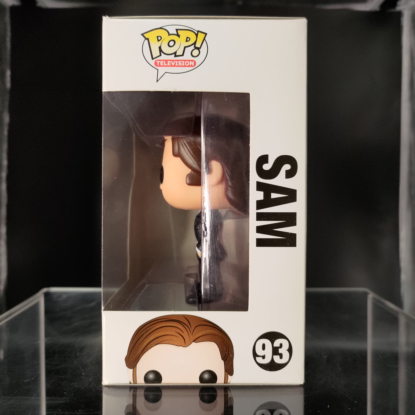 FUNKO POP! Vinyl Television RARE Supernatural Join The Hunt #93 Sam Winchester (Undercover FBI) [Hot Topic (Stickerless)] [VAULTED]