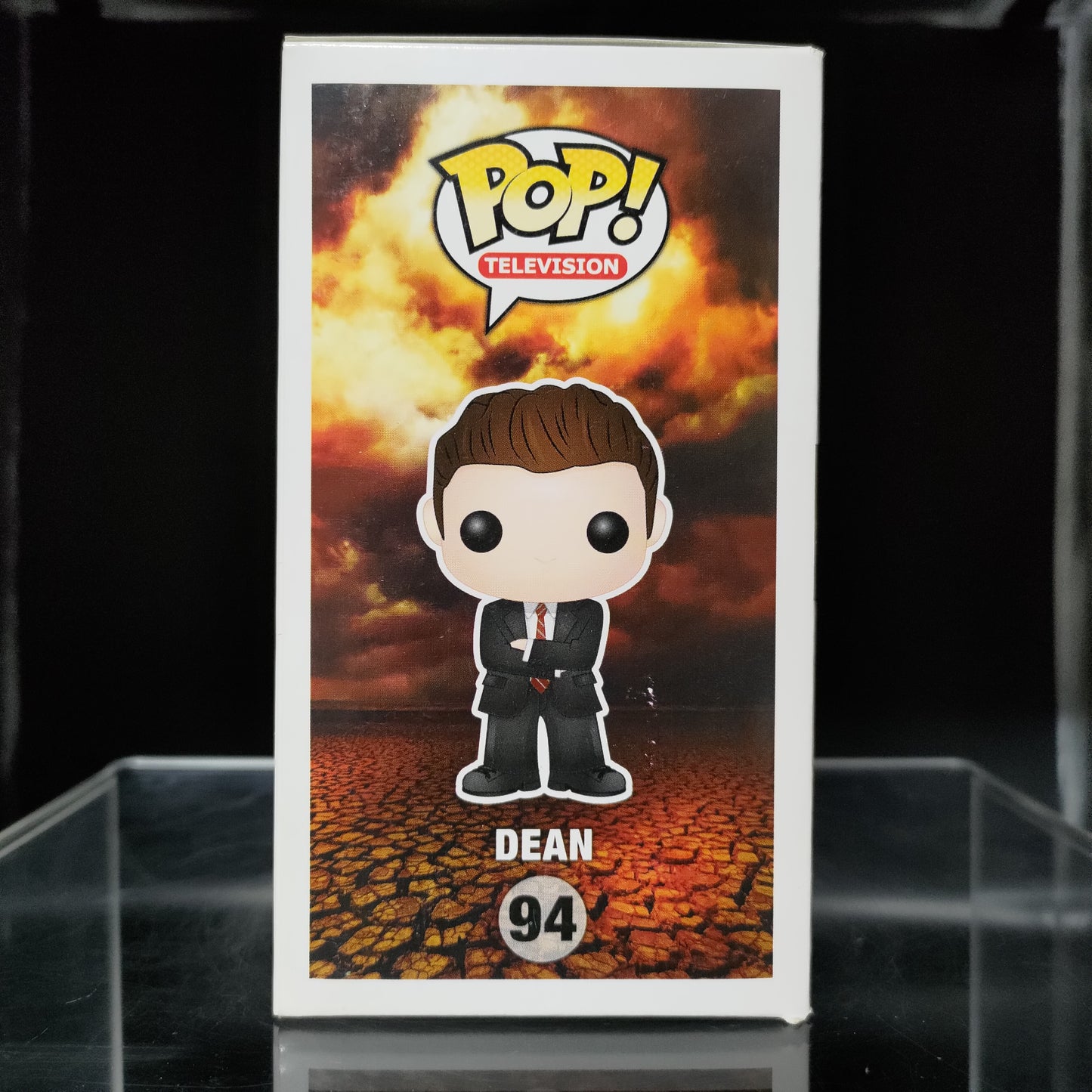 FUNKO POP! Vinyl Television RARE Supernatural Join The Hunt #94 Dean Winchester (Undercover FBI) [Hot Topic (Stickerless)] [VAULTED]