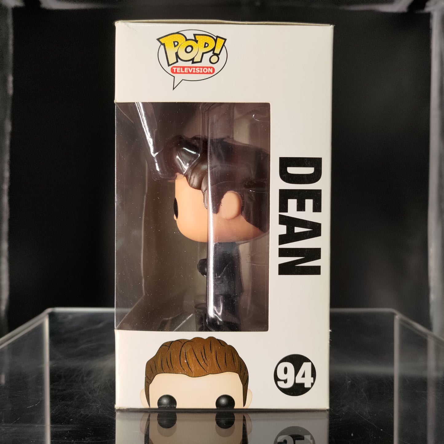 FUNKO POP! Vinyl Television RARE Supernatural Join The Hunt #94 Dean Winchester (Undercover FBI) [Hot Topic (Stickerless)] [VAULTED]