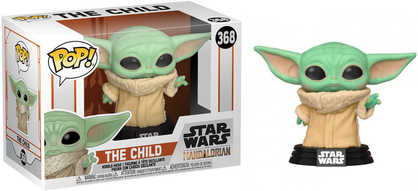 FUNKO POP! Bobble-Head Star Wars RARE #368 The Child [VAULTED]